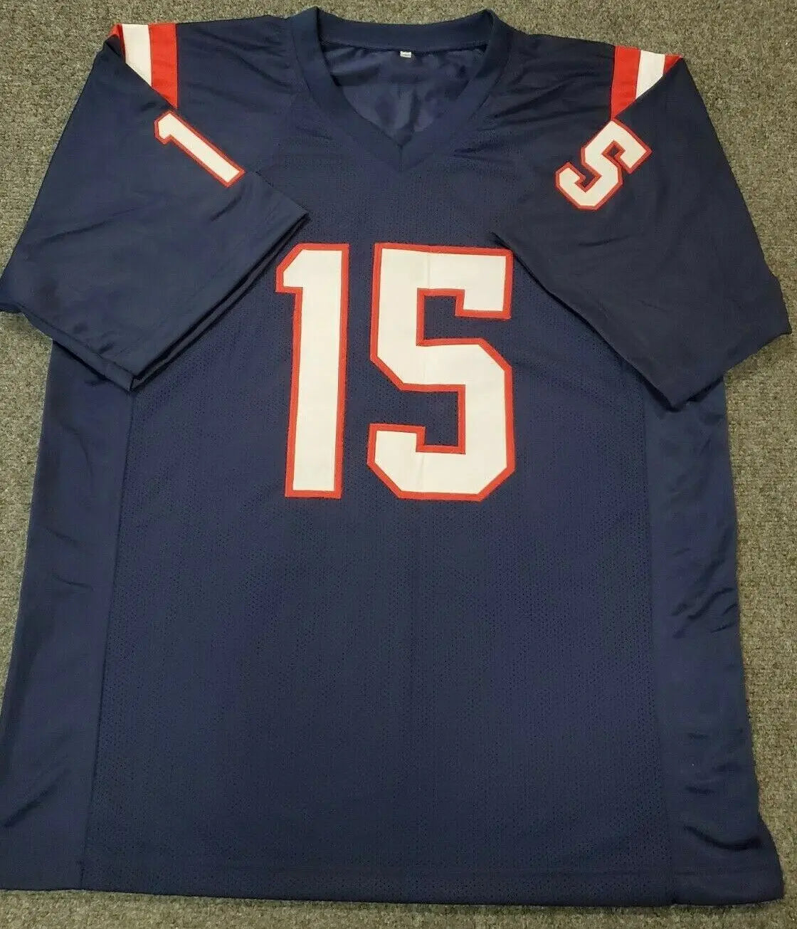 MVP Authentics New England Patriots N'keal Harry Autographed Signed Jersey Beckett Coa 116.10 sports jersey framing , jersey framing