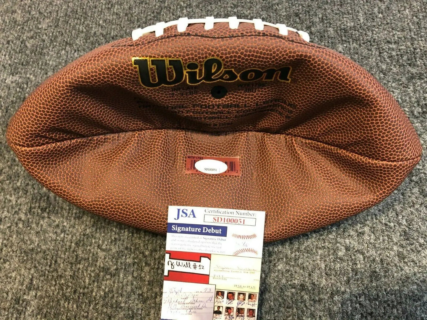 MVP Authentics Ny Giants Darius Slayton Autographed Signed Nfl Football Jsa Coa 89.10 sports jersey framing , jersey framing