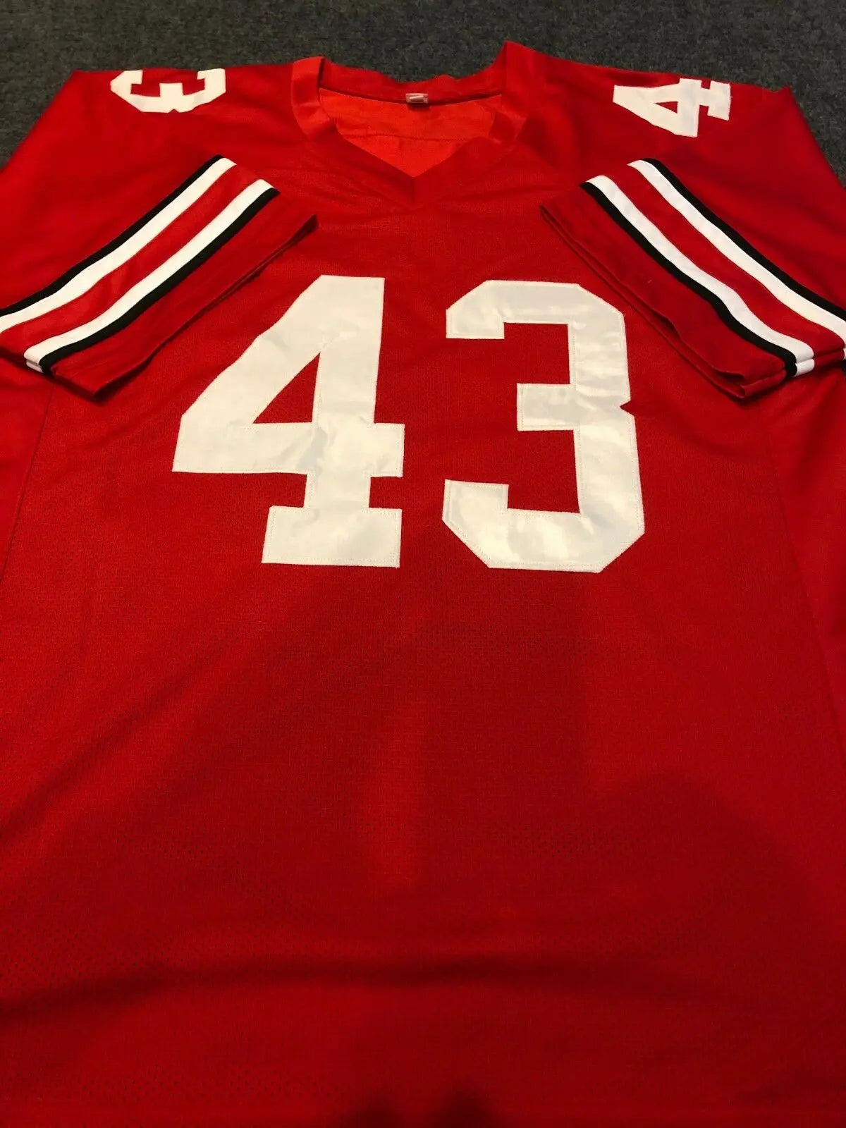 MVP Authentics Ohio State Buckeyes Darron Lee Autographed Signed Jersey Jsa Coa 117 sports jersey framing , jersey framing
