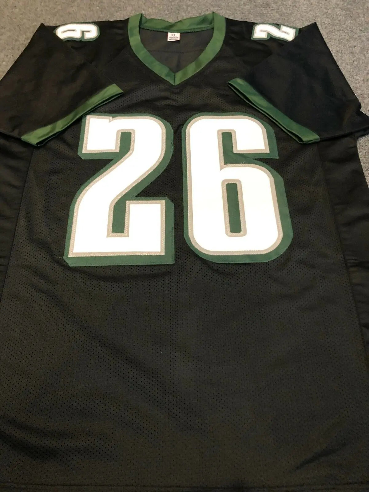 MVP Authentics Philadelphia Eagles Miles Sanders Autographed Signed Jersey Jsa Coa 125.10 sports jersey framing , jersey framing