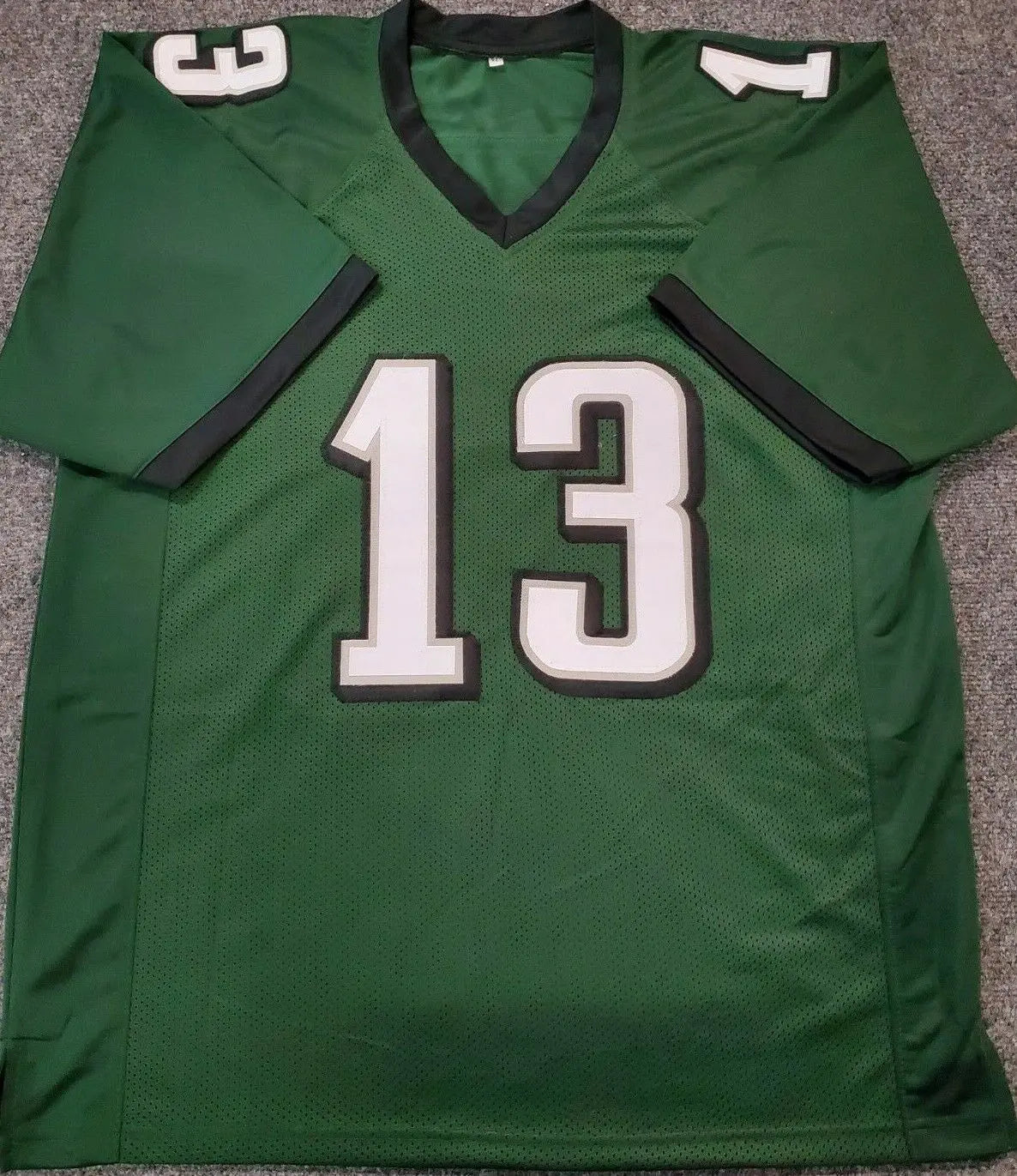 MVP Authentics Philadelphia Eagles Travis Fulgham Autographed Inscribed Jersey Jsa Coa 143.10 sports jersey framing , jersey framing