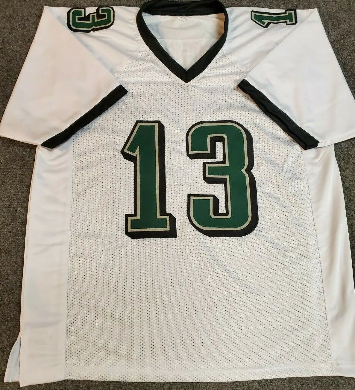 MVP Authentics Philadelphia Eagles Travis Fulgham Autographed Signed Jersey Jsa Coa 125.10 sports jersey framing , jersey framing