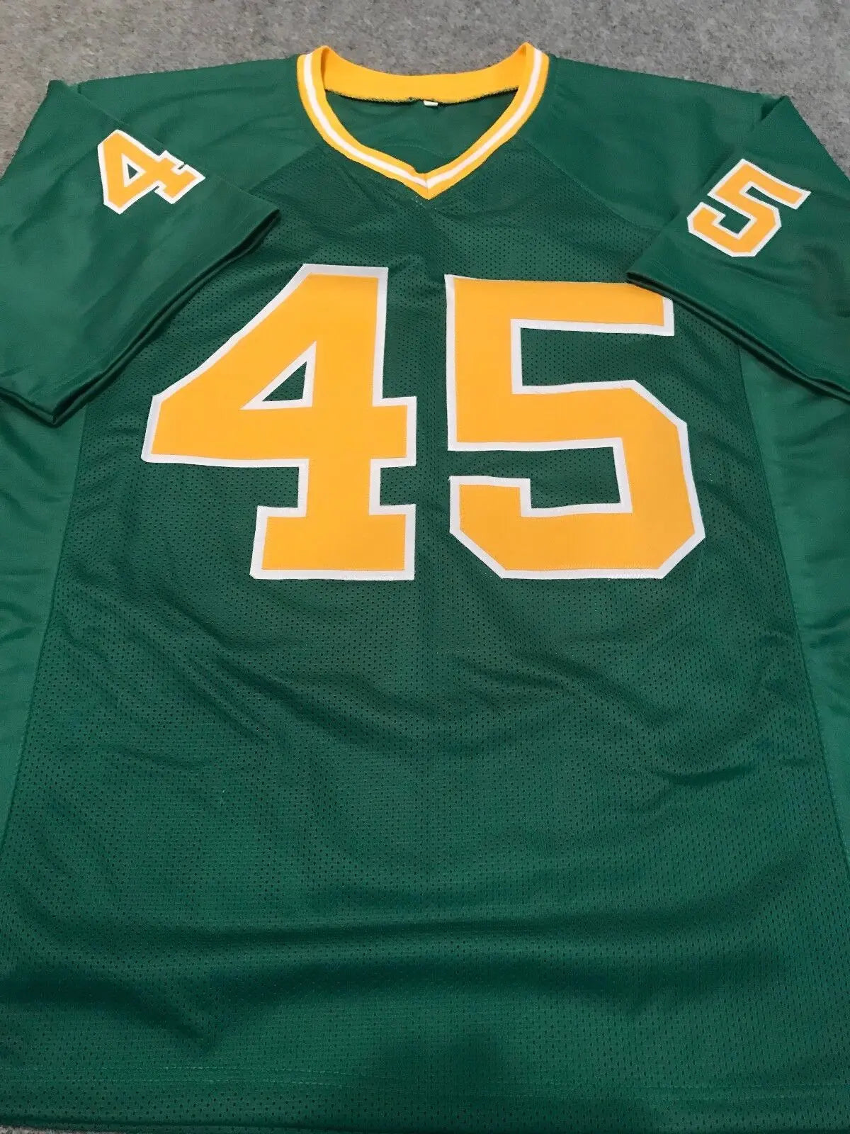 MVP Authentics Rudy Ruettiger Autographed Signed Notre Dame Jersey Jsa Coa 135 sports jersey framing , jersey framing