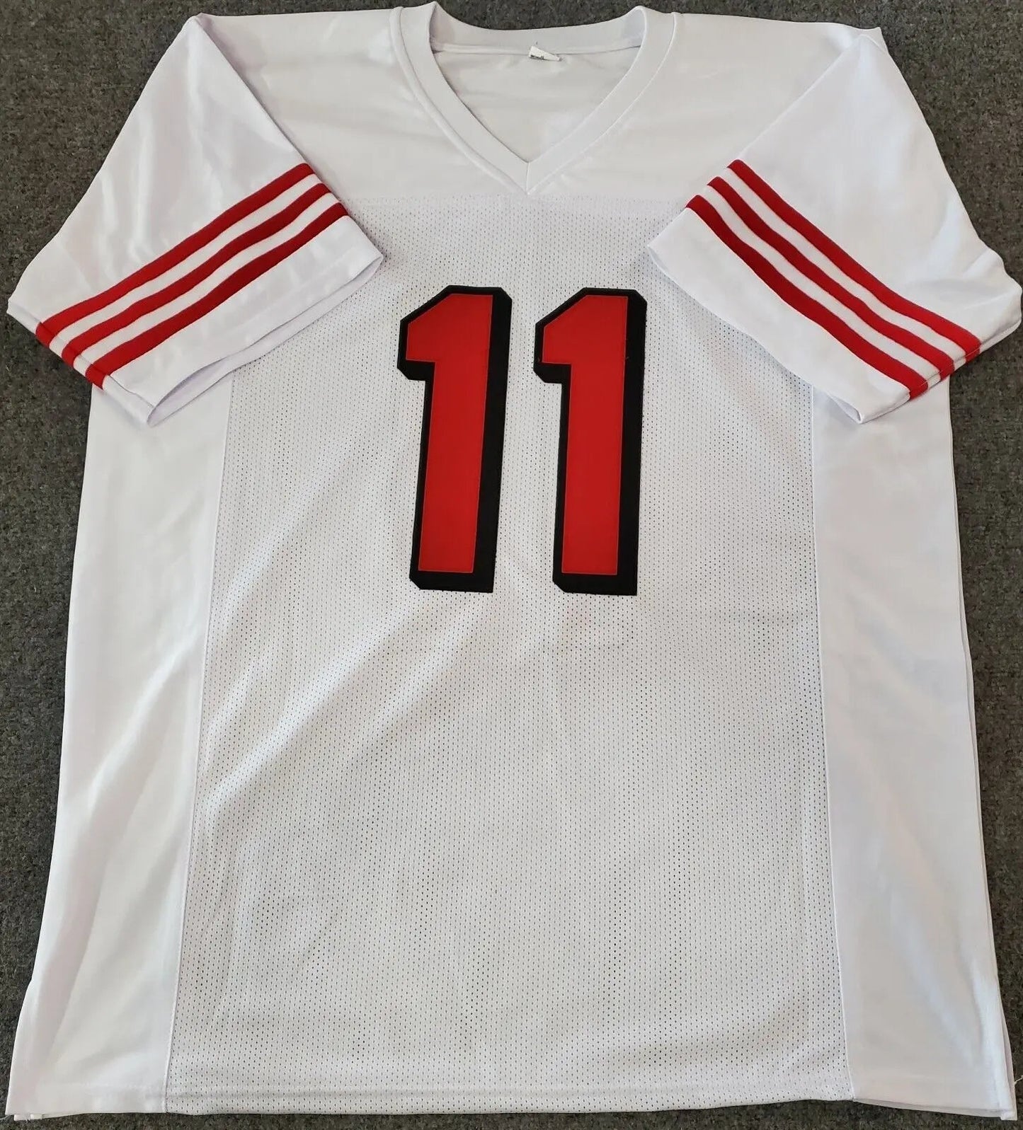 MVP Authentics S.F. 49Ers Brandon Aiyuk Autographed Signed Jersey Beckett Coa 170.10 sports jersey framing , jersey framing