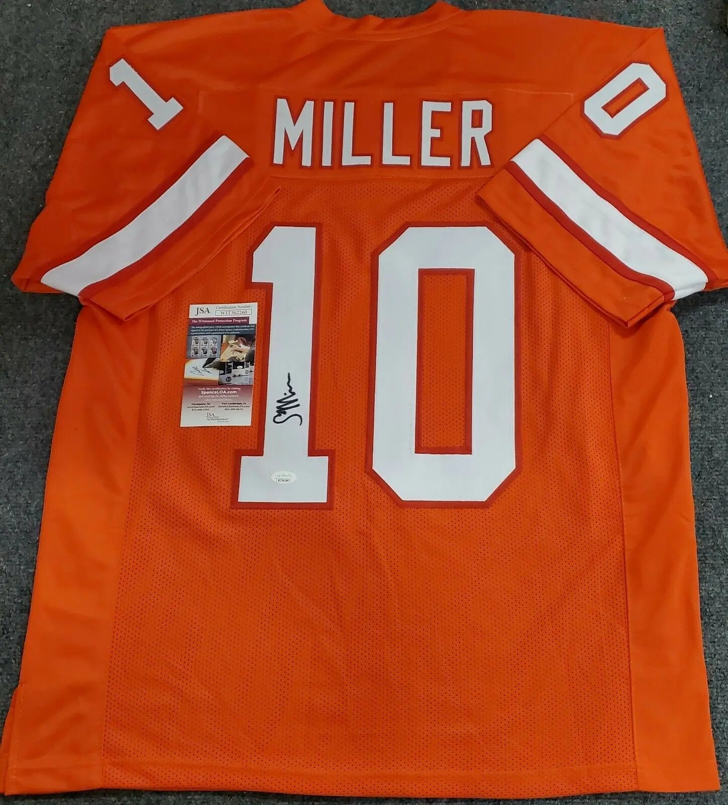 Tampa Bay Buccaneers Scotty Miller Autographed Signed Jersey Jsa Coa
