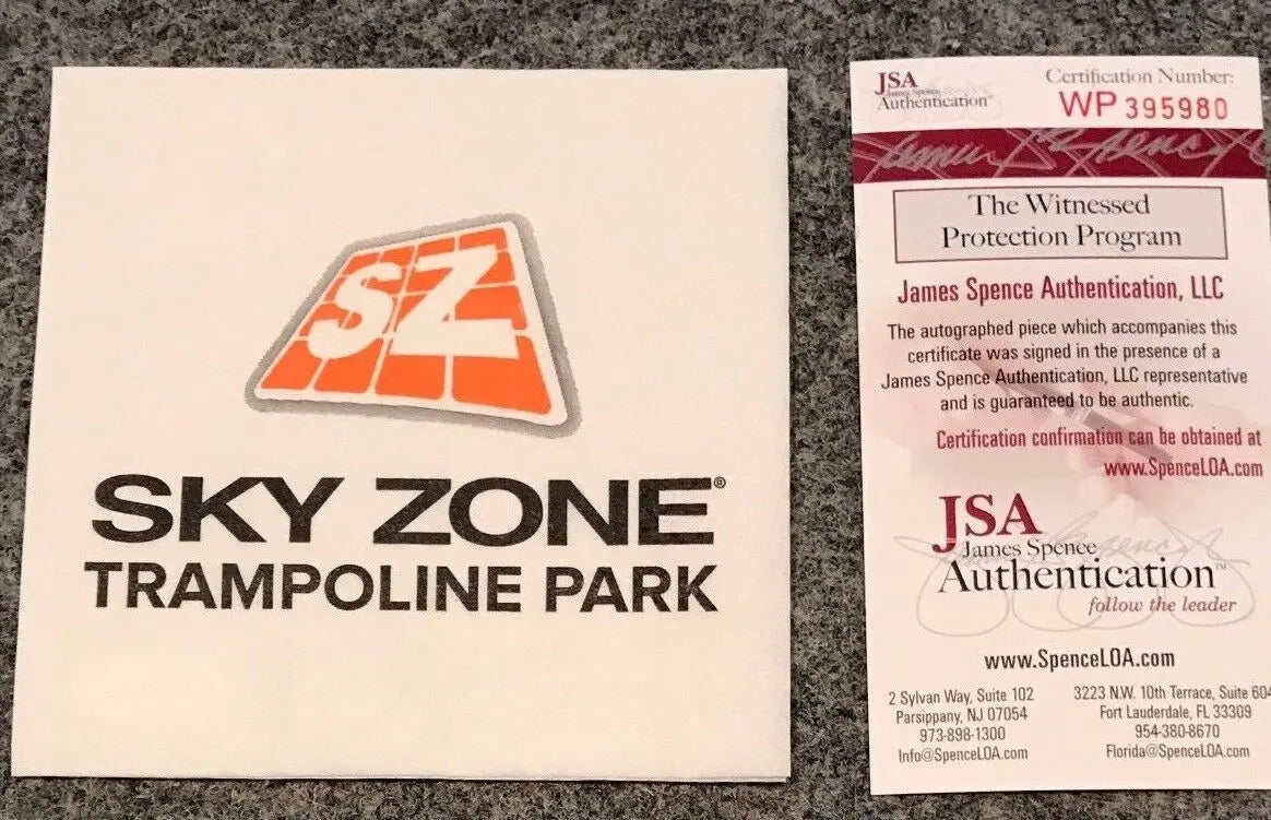 MVP Authentics Vince Papale Autographed Signed Insc Philadelphia Eagles Cocktail Napkin Jsa Coa 45 sports jersey framing , jersey framing