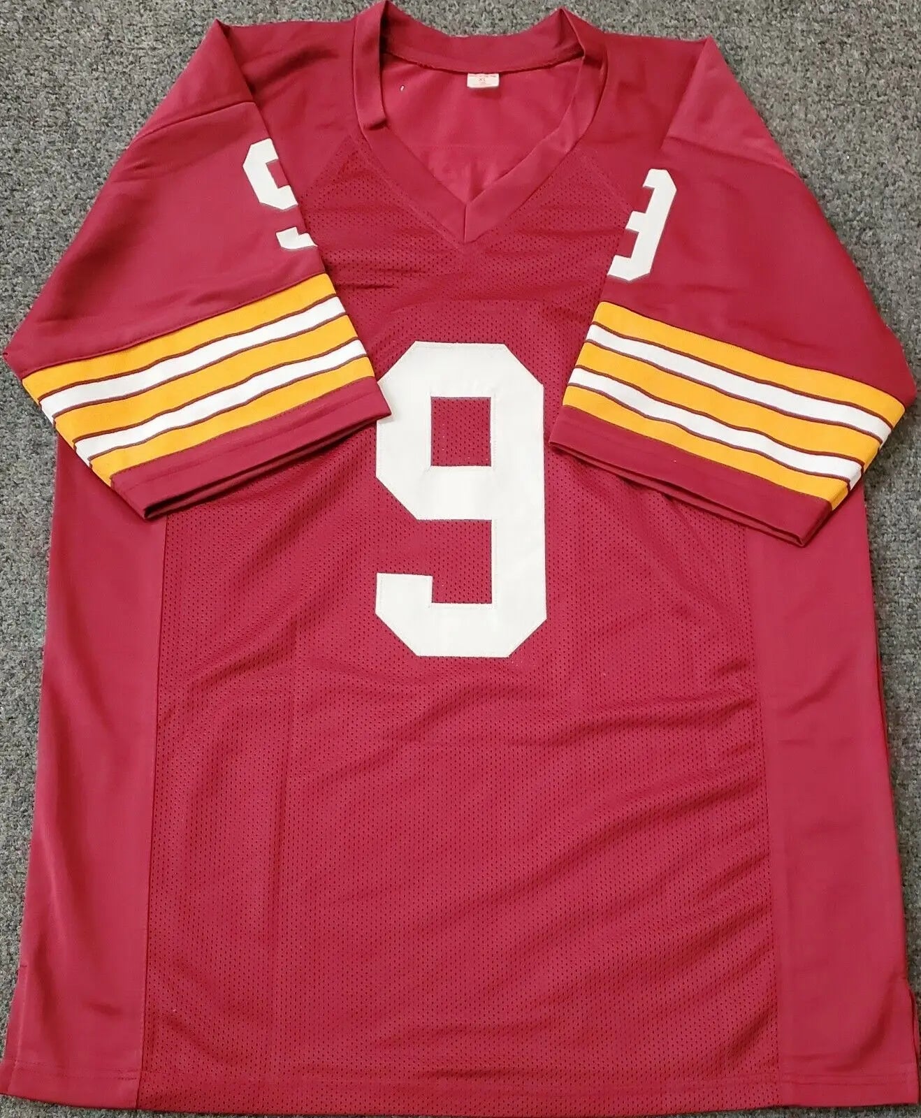 MVP Authentics Washington Football Sonny Jurgensen Autographed Signed Inscribed Jersey Jsa Coa 143.10 sports jersey framing , jersey framing