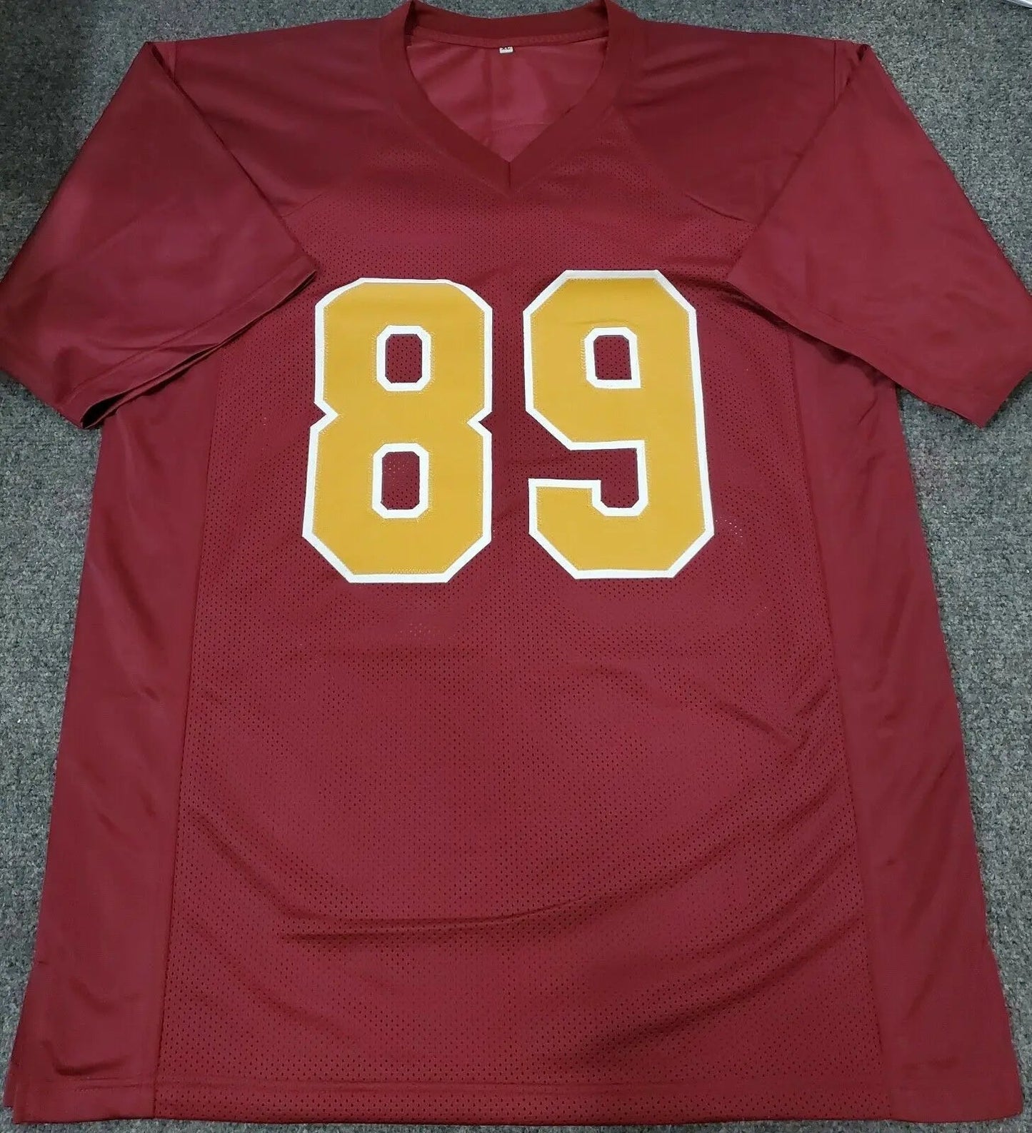 MVP Authentics Washington Football Team Santana Moss Autographed Signed Jersey Jsa Coa 134.10 sports jersey framing , jersey framing