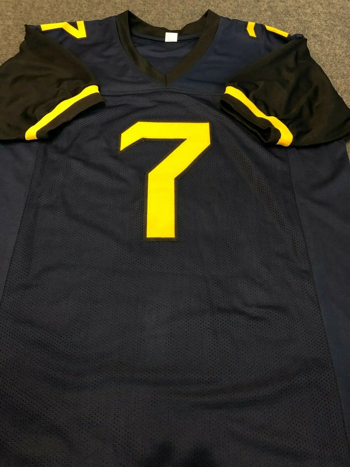 MVP Authentics West Virginia Mountaineers Will Grier Autographed Signed Jersey Jsa Coa 179.10 sports jersey framing , jersey framing