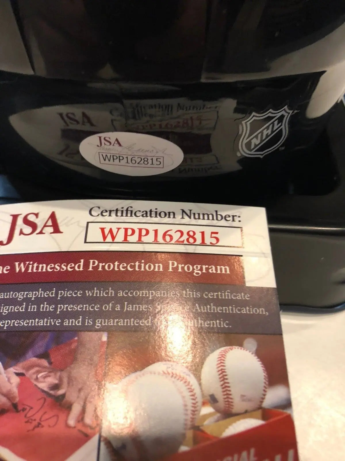 MVP Authentics Will Butcher Autographed Signed New Jersey Devils Mini Helmet Jsa Coa 63 sports jersey framing , jersey framing