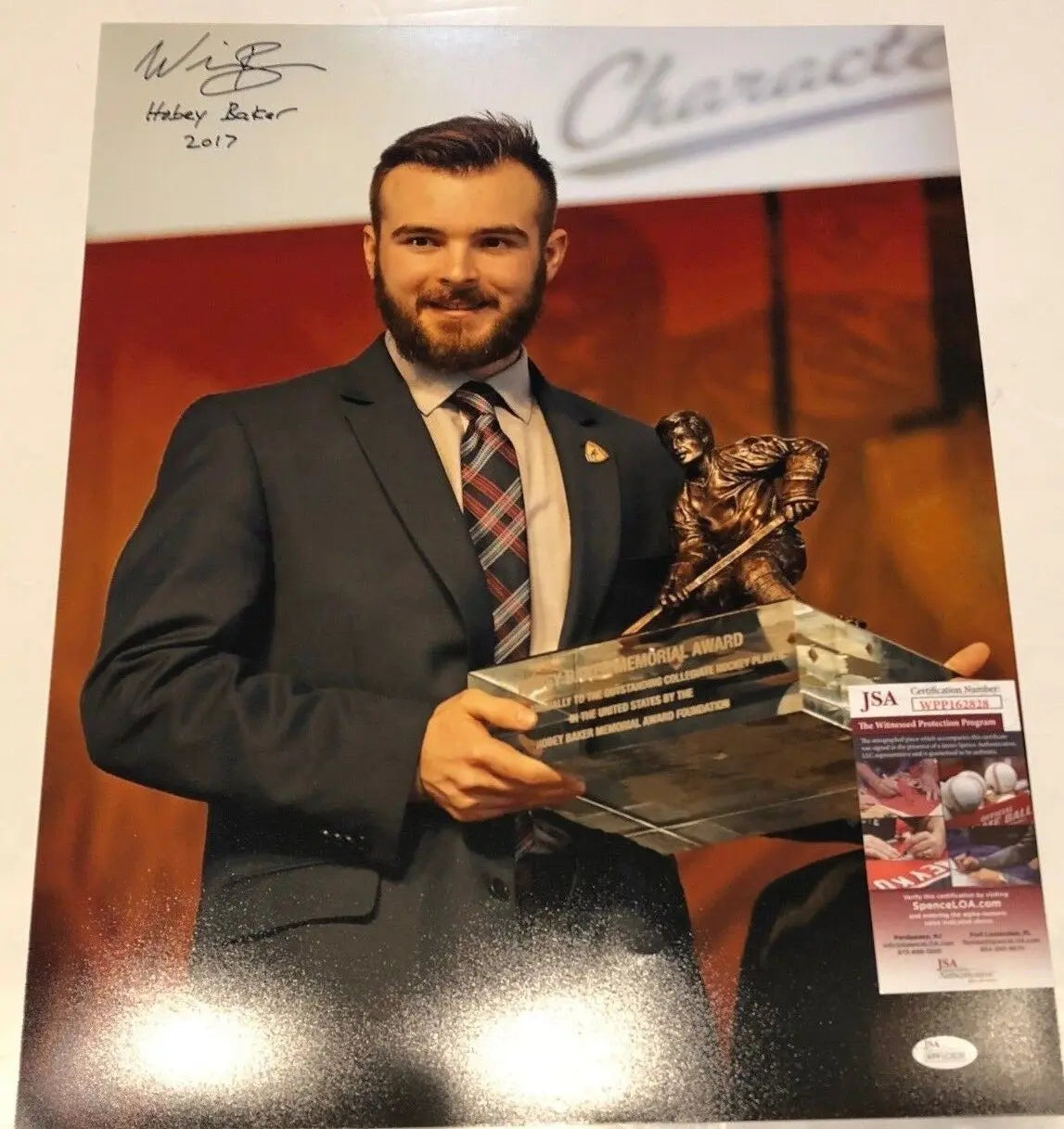 MVP Authentics Will Butcher Signed Inscribed University Of Denver 16X20 Photo Jsa Coa 81 sports jersey framing , jersey framing