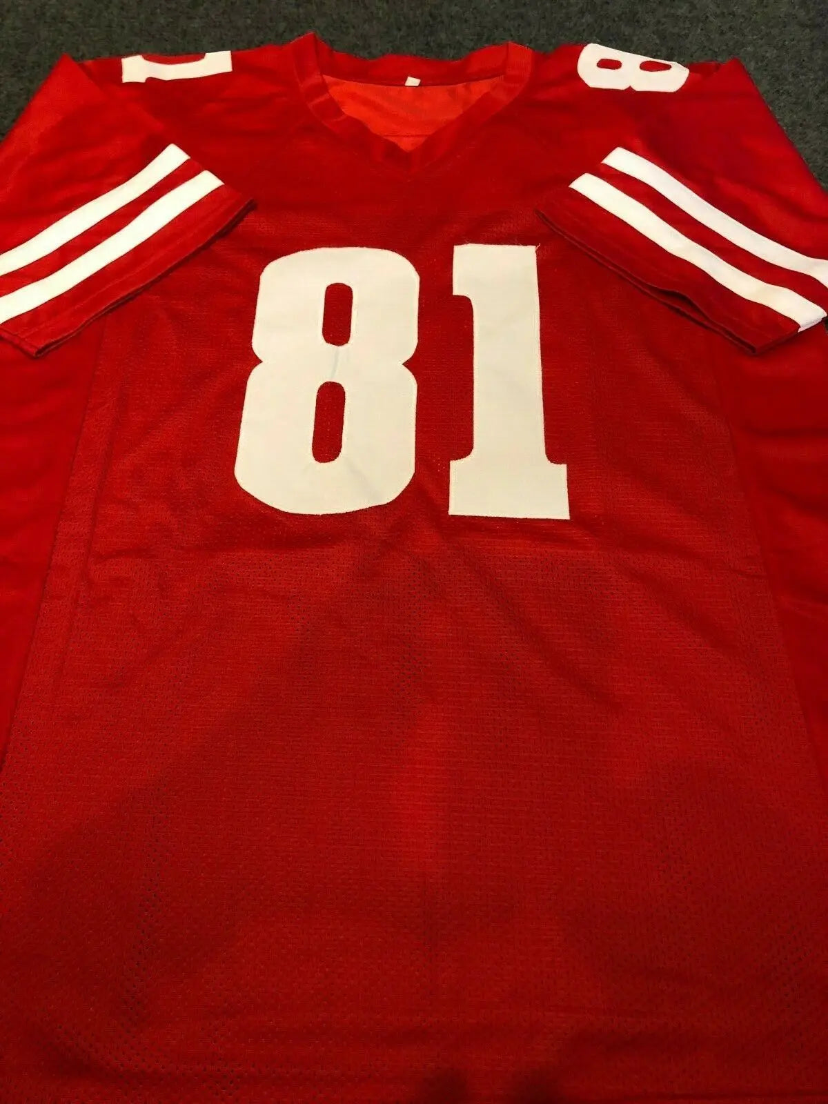 MVP Authentics Wisconsin Badgers Troy Fumagalli Autographed Signed Jersey Jsa Coa 89.10 sports jersey framing , jersey framing