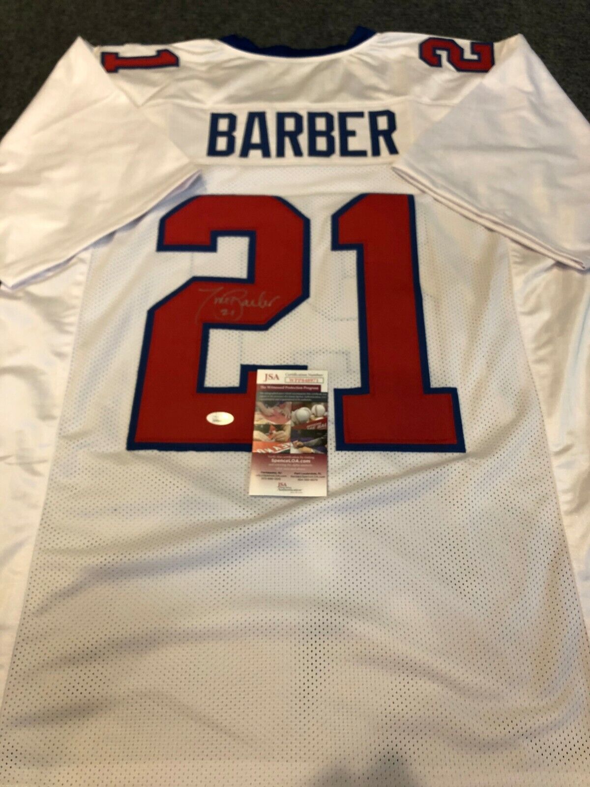 Jersey Framing MVP Authentics