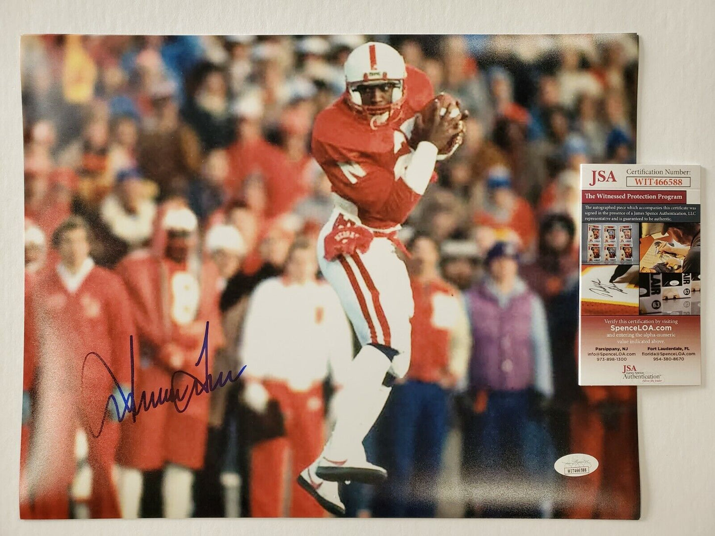 MVP Authentics New England Patriots Irving Fryar Autographed Signed 11X14 Photo Jsa Coa 62.10 sports jersey framing , jersey framing