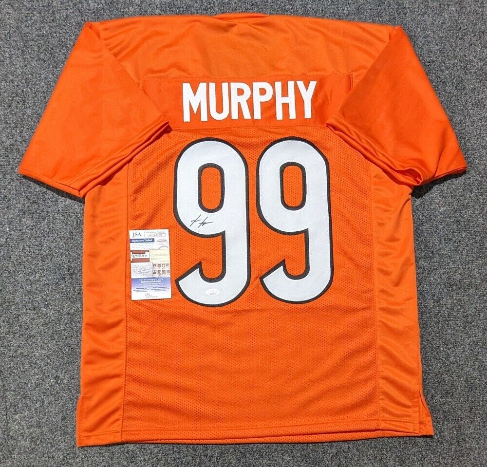 Cincinnati Bengals Myles Murphy Autographed Signed Jersey Jsa Coa – MVP  Authentics