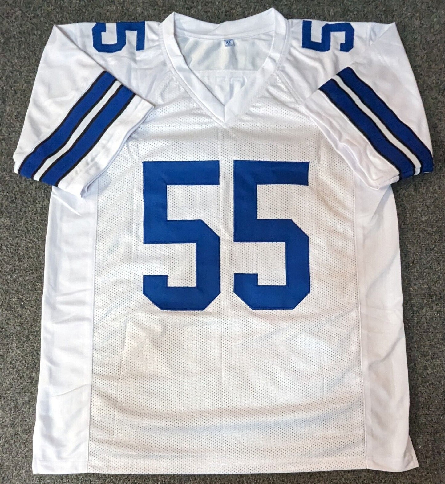 MVP Authentics Dallas Cowboys Zach Thomas Autographed Signed Jersey Jsa Coa 179.10 sports jersey framing , jersey framing