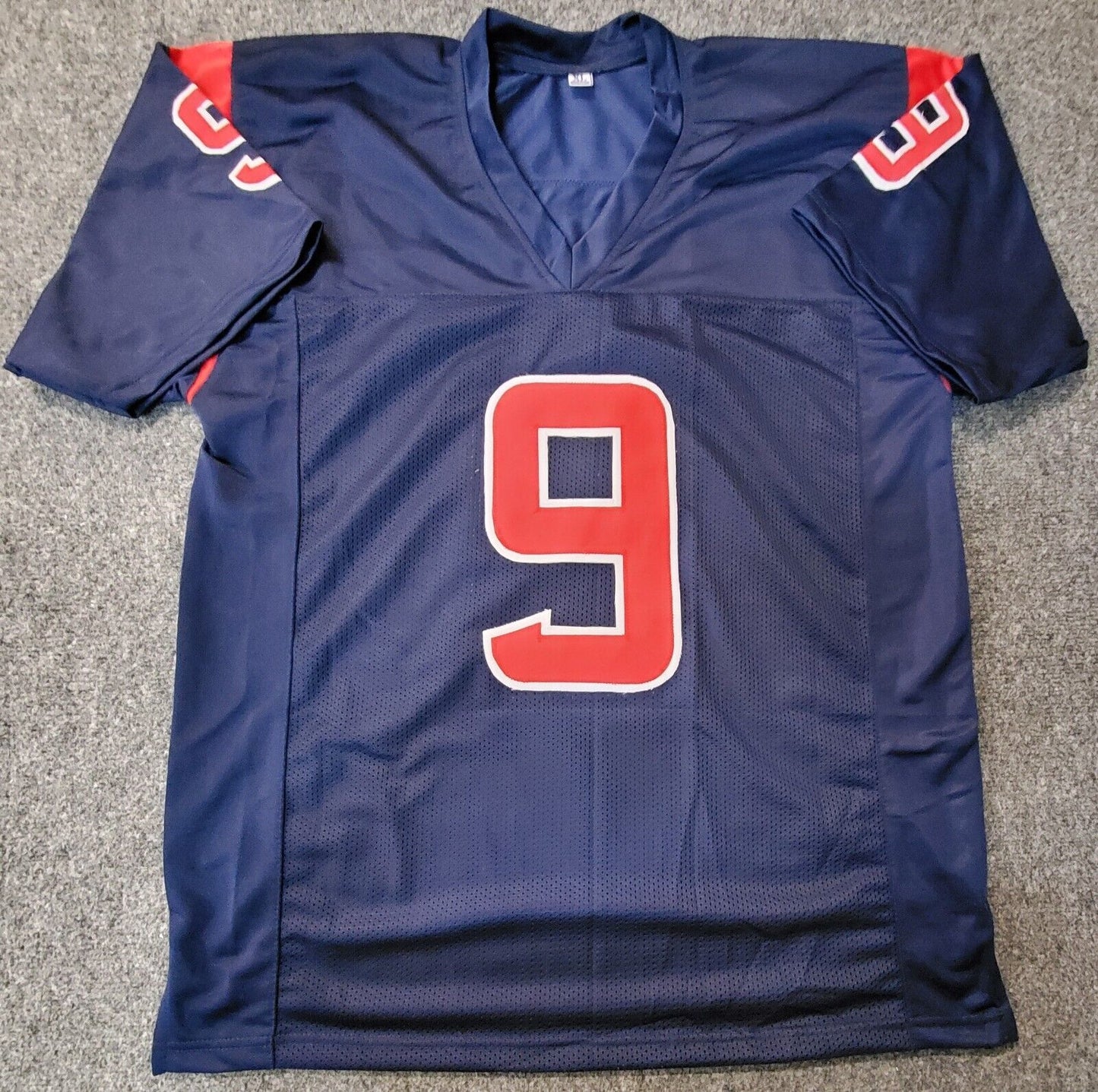 MVP Authentics Houston Texans Brevin Jordan Autographed Signed Jersey Jsa Coa 103.50 sports jersey framing , jersey framing