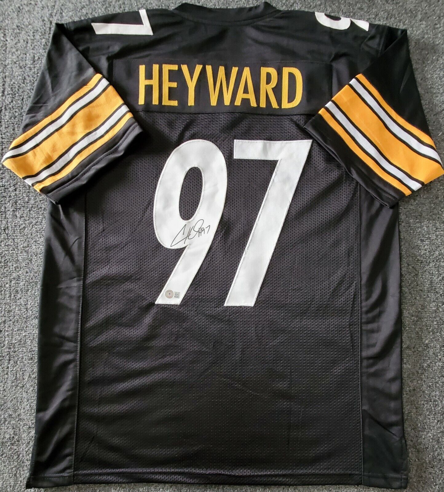 Pittsburgh Steelers Cameron Heyward Autographed Signed Jersey Beckett – MVP  Authentics
