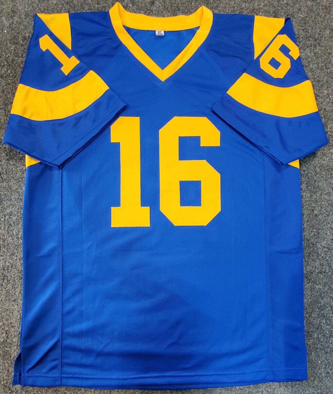 MVP Authentics Los Angeles Rams Ron Jaworski Autographed Signed Jersey Jsa Coa 117 sports jersey framing , jersey framing