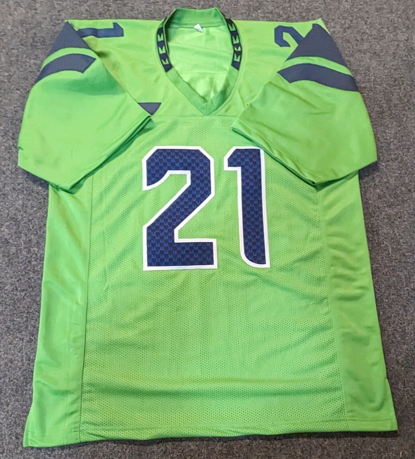 MVP Authentics Seattle Seahawks Devon Witherspoon Autographed Signed Jersey Jsa Coa 179.10 sports jersey framing , jersey framing