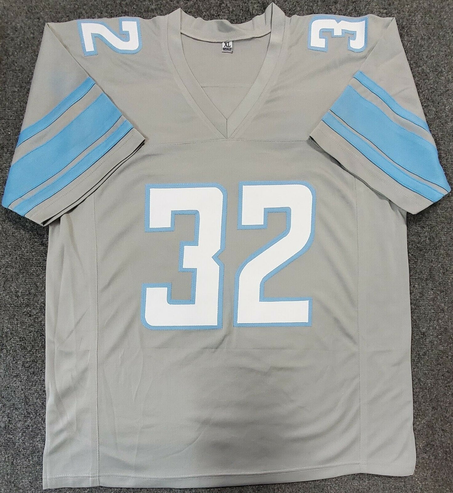 MVP Authentics Detroit Lions D'andre Swift Autographed Signed Jersey Jsa Coa 134.10 sports jersey framing , jersey framing