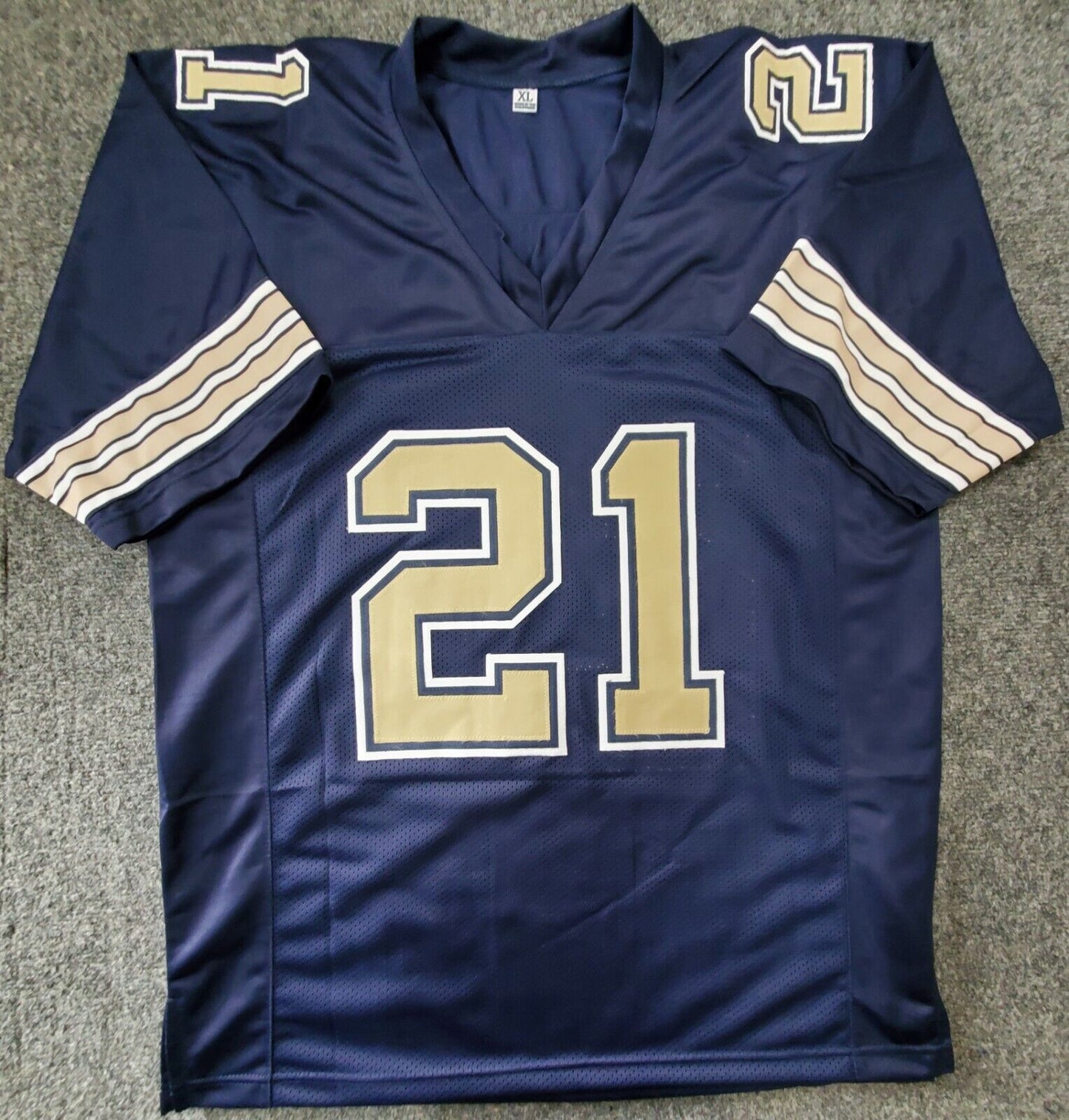 MVP Authentics Pitt Panthers Damarri Mathis Autographed Signed Jersey Jsa Coa 54 sports jersey framing , jersey framing