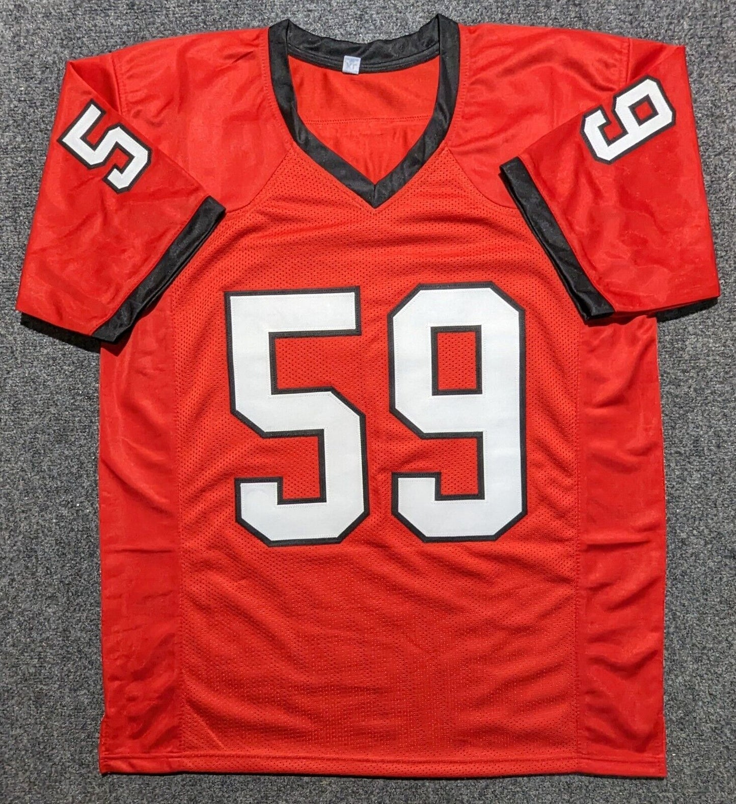 MVP Authentics Georgia Bulldogs Broderick Jones Autographed Signed Jersey Jsa Coa 90 sports jersey framing , jersey framing