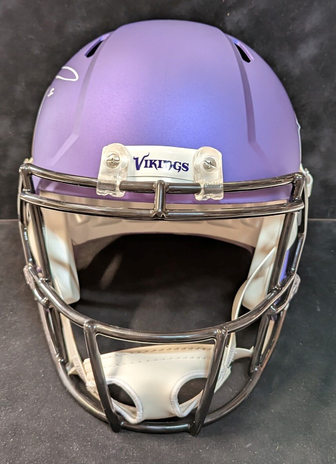 MVP Authentics Minnesota Vikings Dalvin Cook Signed Full Size Speed Replica Helmet Jsa Coa 337.50 sports jersey framing , jersey framing