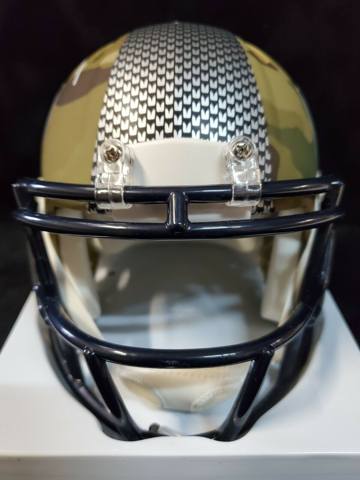 MVP Authentics Seattle Seahawks Matt Hasselbeck Signed Alt Camo Mini Helmet Jsa Coa 139.50 sports jersey framing , jersey framing