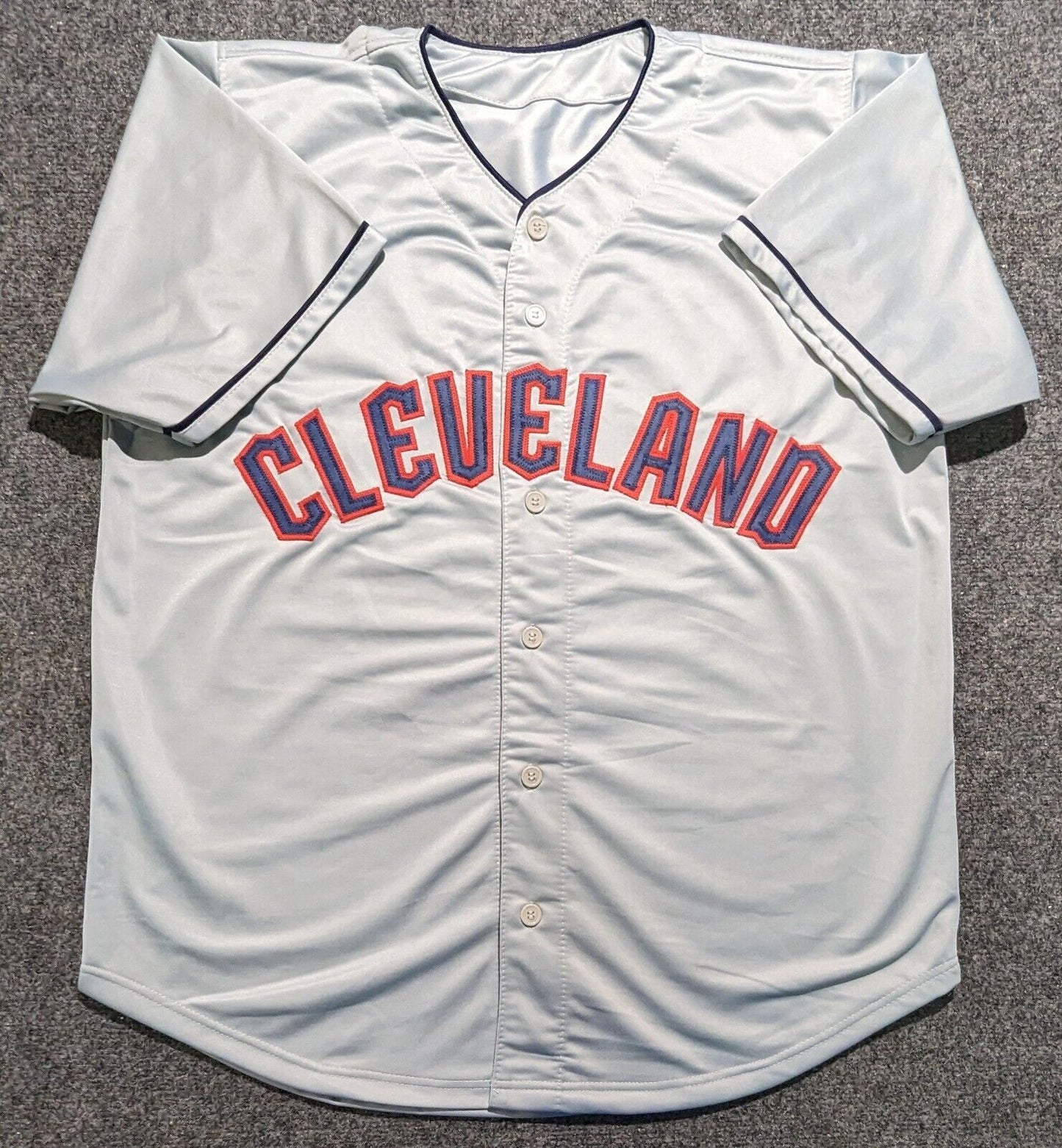 MVP Authentics Steven Kwan Autographed Signed Cleveland Guardians Style Custom Jersey Jsa Coa 225 sports jersey framing , jersey framing