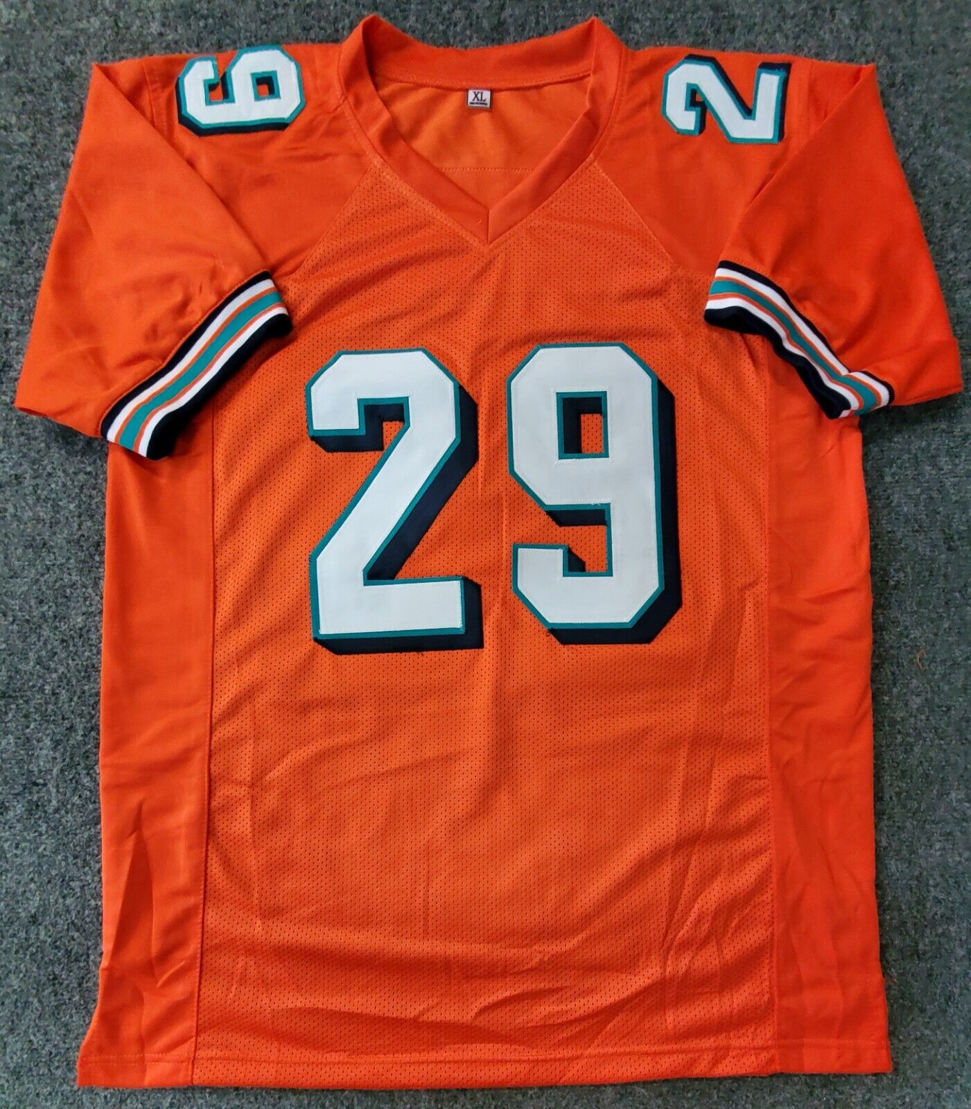 MVP Authentics Miami Dolphins Sam Madison Autographed Signed Jersey Jsa Coa 94.50 sports jersey framing , jersey framing