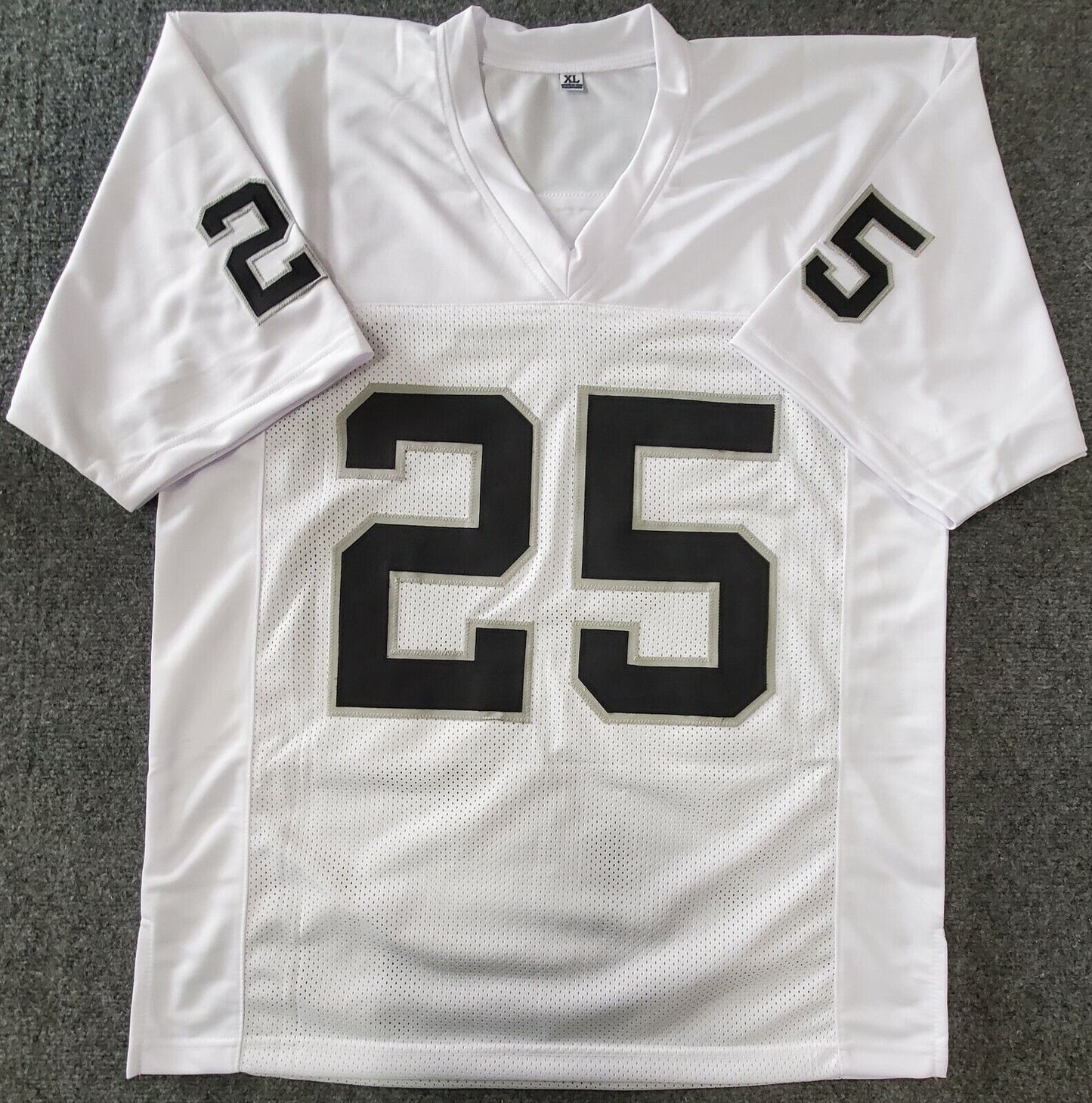 MVP Authentics Las Vegas Raiders Tre'von Moehrig Autographed Jersey Jsa Coa 144 sports jersey framing , jersey framing