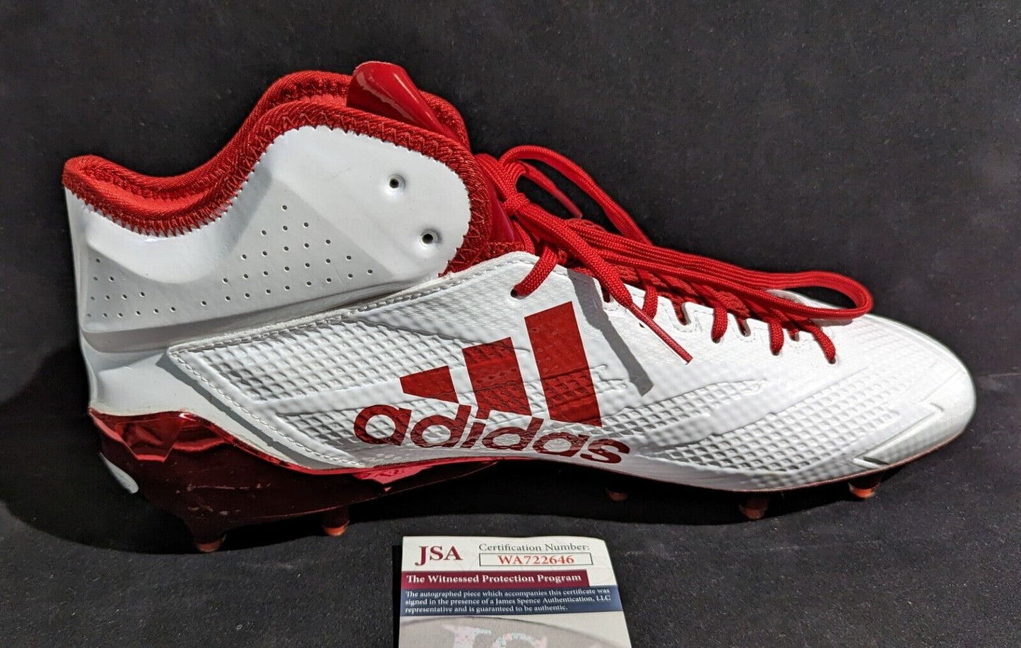 MVP Authentics Buffalo Bills Greg Rousseau Autographed Signed Cleat Jsa Coa 134.10 sports jersey framing , jersey framing