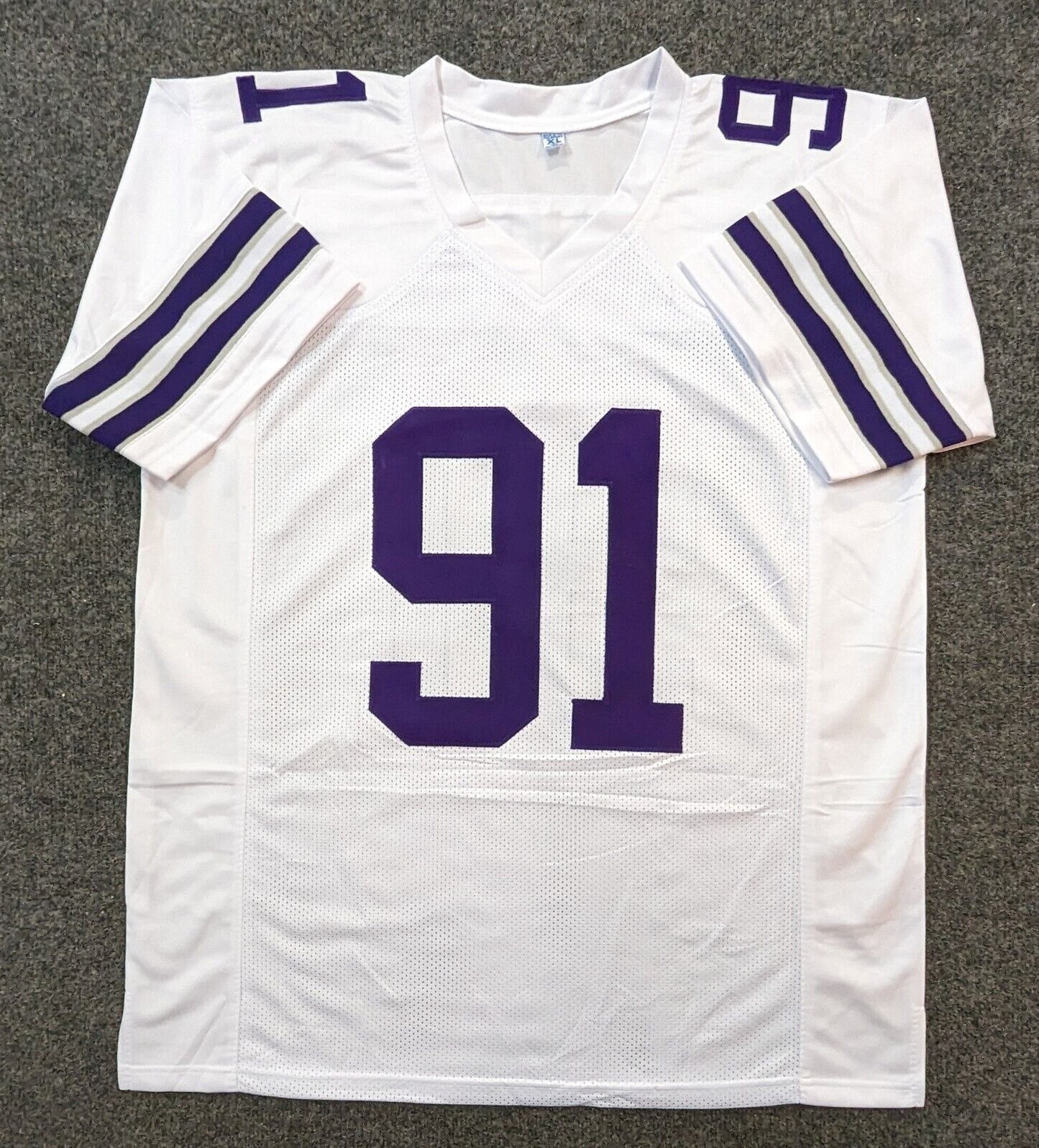 MVP Authentics Kansas State Wildcats Felix Anudike-Uzomah Autographed Signed Jersey Beckett 135 sports jersey framing , jersey framing