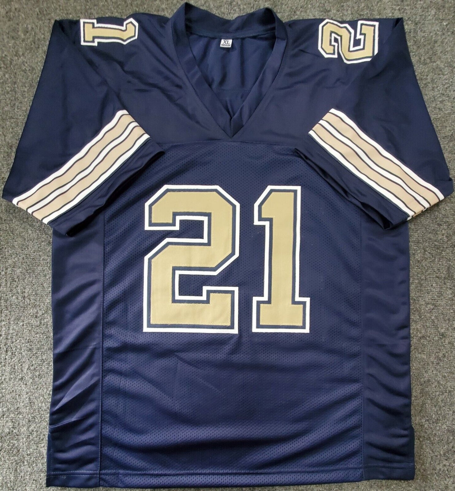 MVP Authentics Pitt Panthers Damarri Mathis Autographed Signed Jersey Jsa Coa 54 sports jersey framing , jersey framing