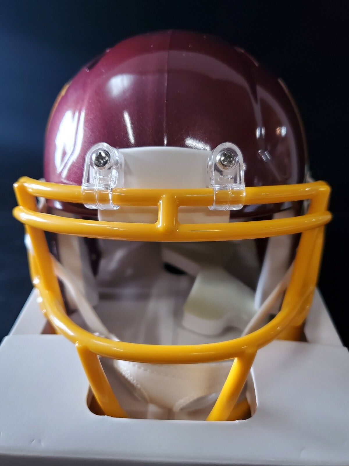 MVP Authentics Washington Football Team Dyami Brown Autographed Speed Mini Helmet Beckett Holo 116.10 sports jersey framing , jersey framing