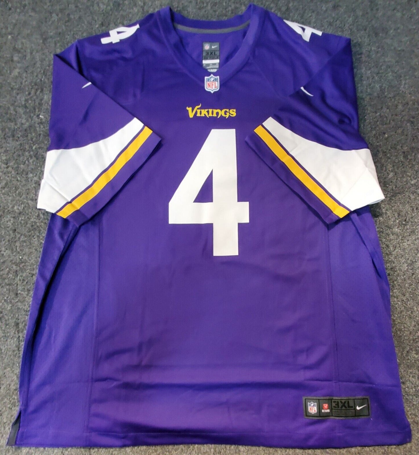 MVP Authentics Dalvin Cook Minnesota Vikings Autographed Signed Nike Jersey Beckett Holo 283.50 sports jersey framing , jersey framing