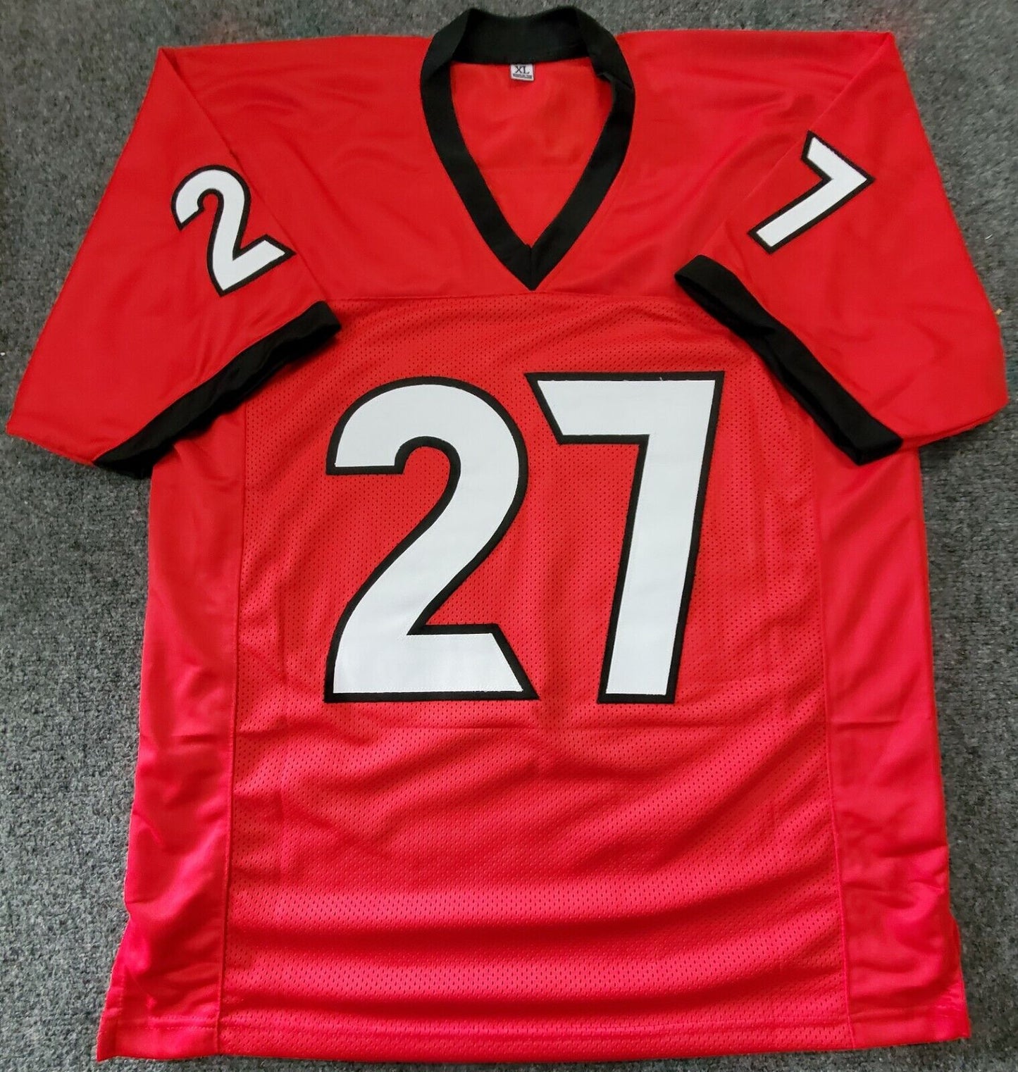 MVP Authentics Georgia Bulldogs Eric Stokes Autographed Signed Inscribed Jersey Jsa Coa 139.50 sports jersey framing , jersey framing