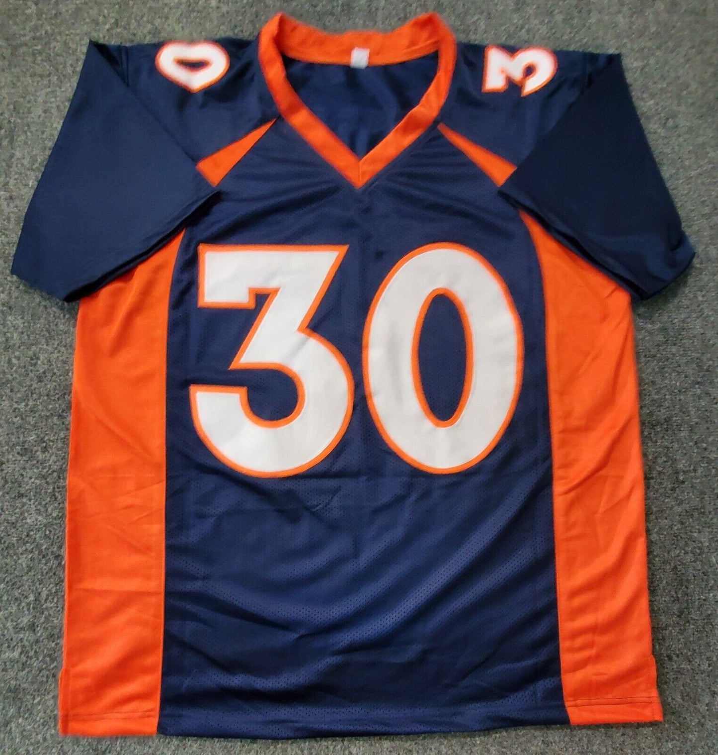 MVP Authentics Denver Broncos Caden Sterns Autographed Signed Jersey Jsa Coa 90 sports jersey framing , jersey framing