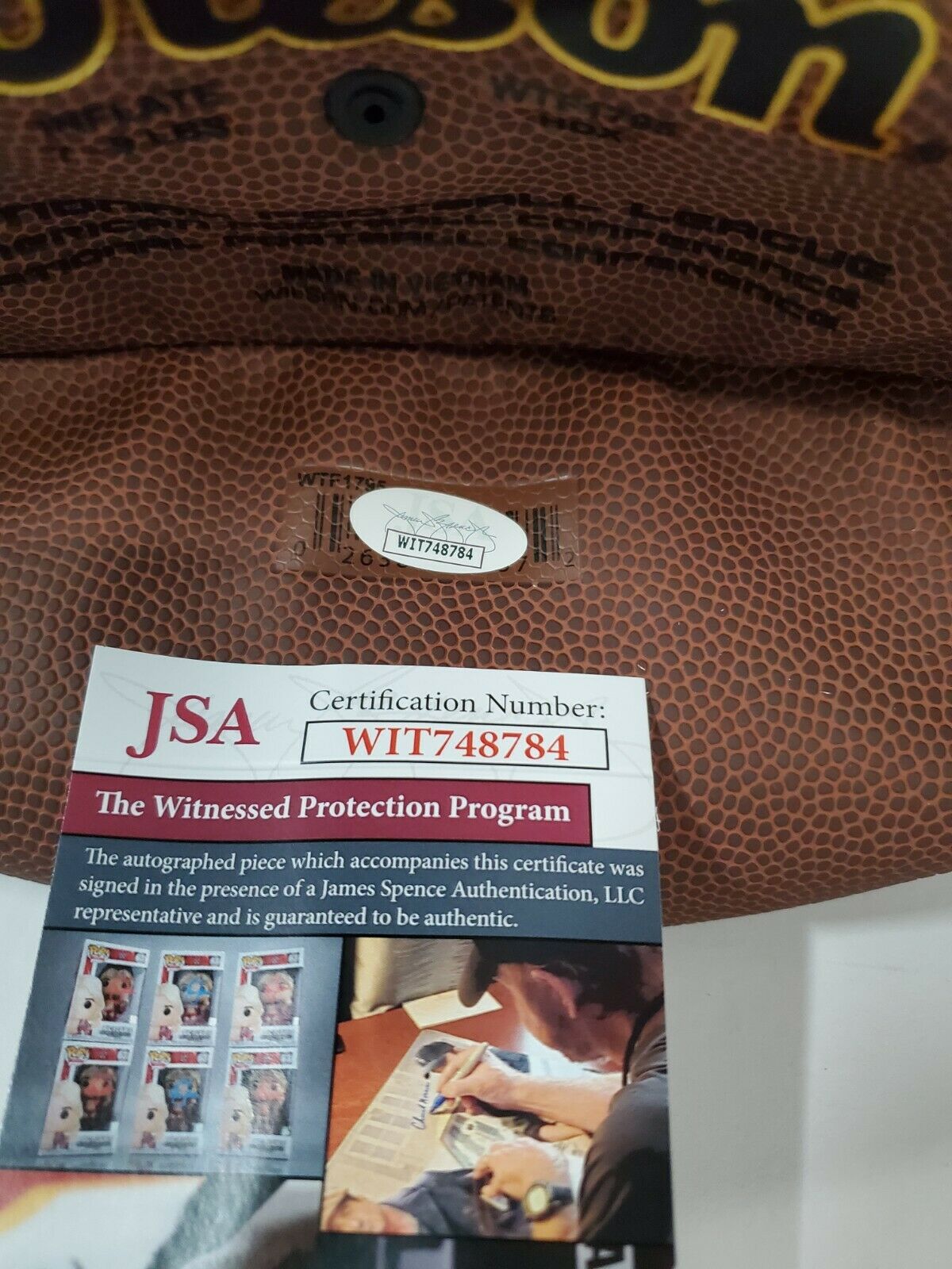 MVP Authentics Pitt Panthers Damarri Mathis Autographed Signed Inscribed H2p! Football Jsa Coa 58.50 sports jersey framing , jersey framing