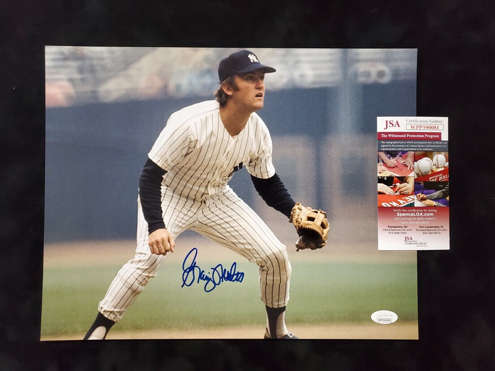 New York Yankees Graig Nettles Autographed Signed 11X14 Photo Jsa