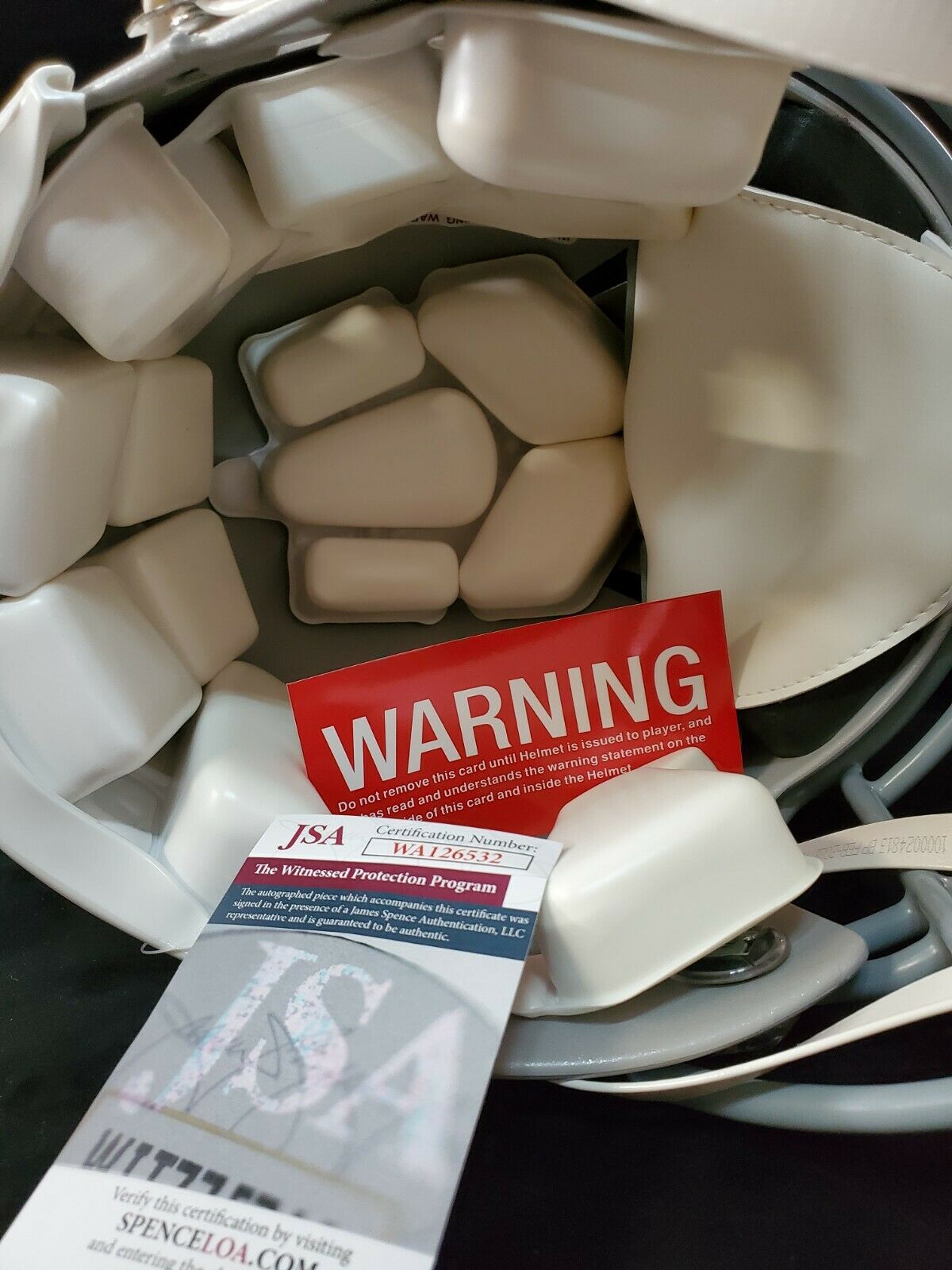 MVP Authentics Las Vegas Raiders Davante Adams Signed Full Size Speed Authentic Helmet Jsa Coa 436.50 sports jersey framing , jersey framing