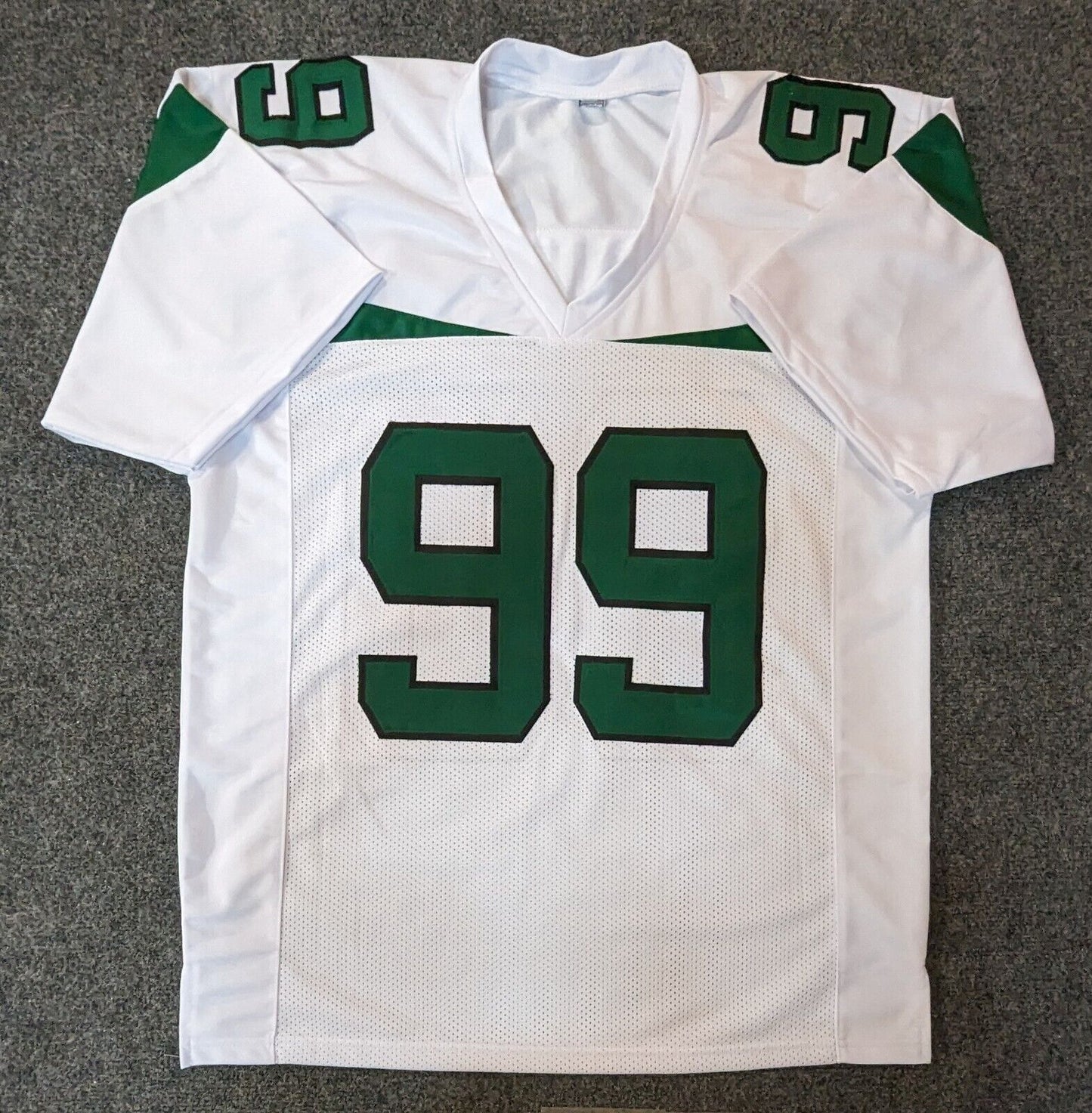 MVP Authentics New York Jets Will Mcdonald Iv Autographed Signed Jersey Jsa Coa 135 sports jersey framing , jersey framing