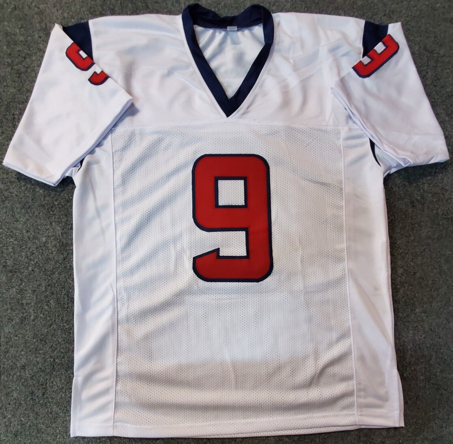 MVP Authentics Houston Texans Brevin Jordan Autographed Signed Jersey Jsa Coa 103.50 sports jersey framing , jersey framing