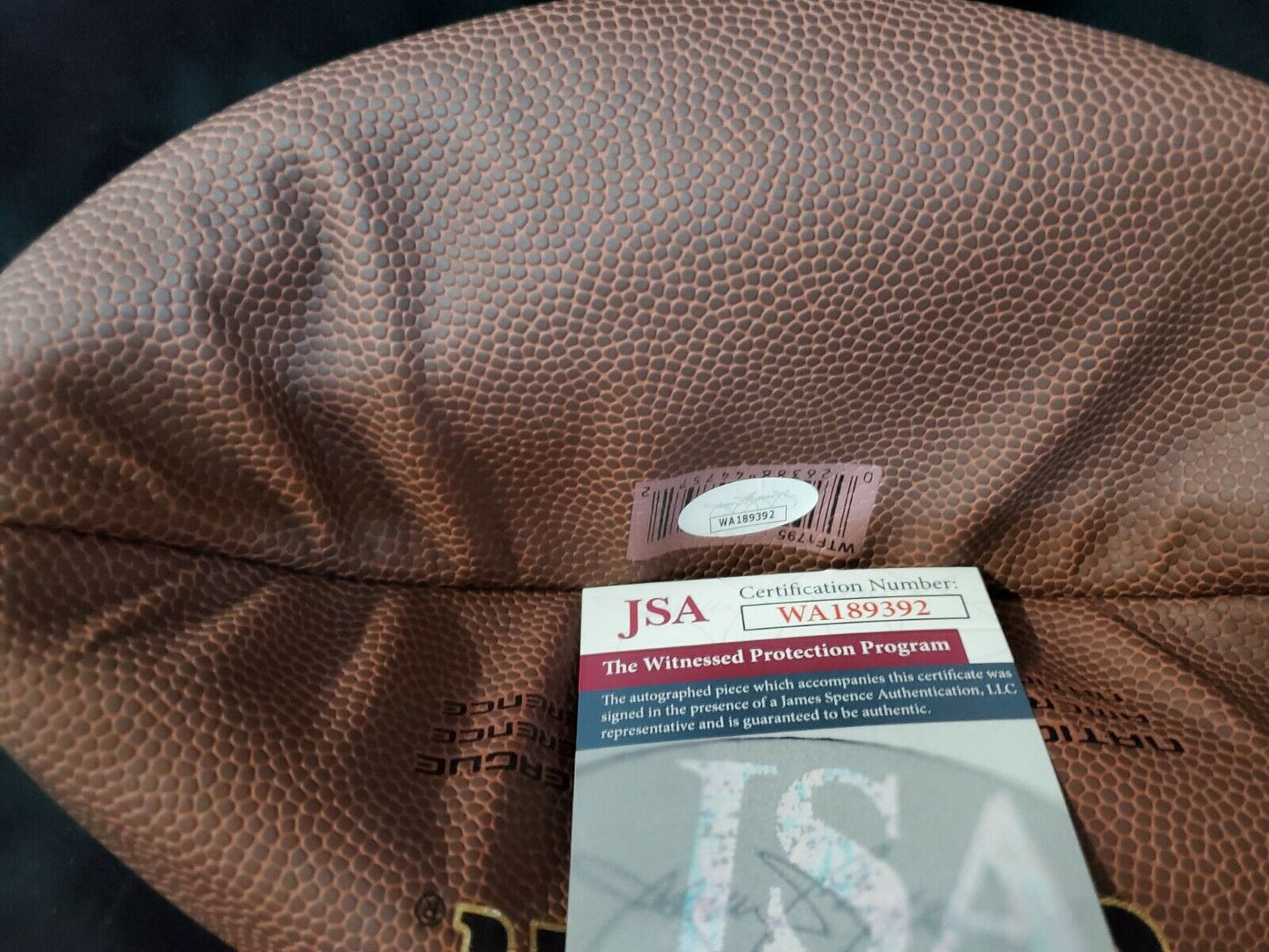 MVP Authentics Miami Dolphins Oj Mcduffie Autographed Signed Nfl Football Jsa Coa 89.10 sports jersey framing , jersey framing