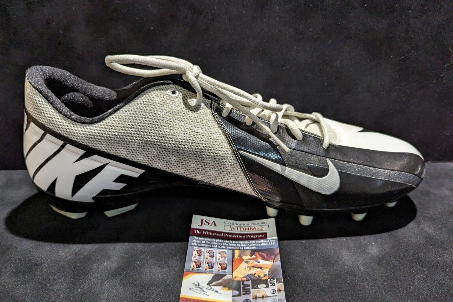 MVP Authentics Miami Dolphins Mercury Morris Autographed Signed Cleat Jsa Coa 148.50 sports jersey framing , jersey framing