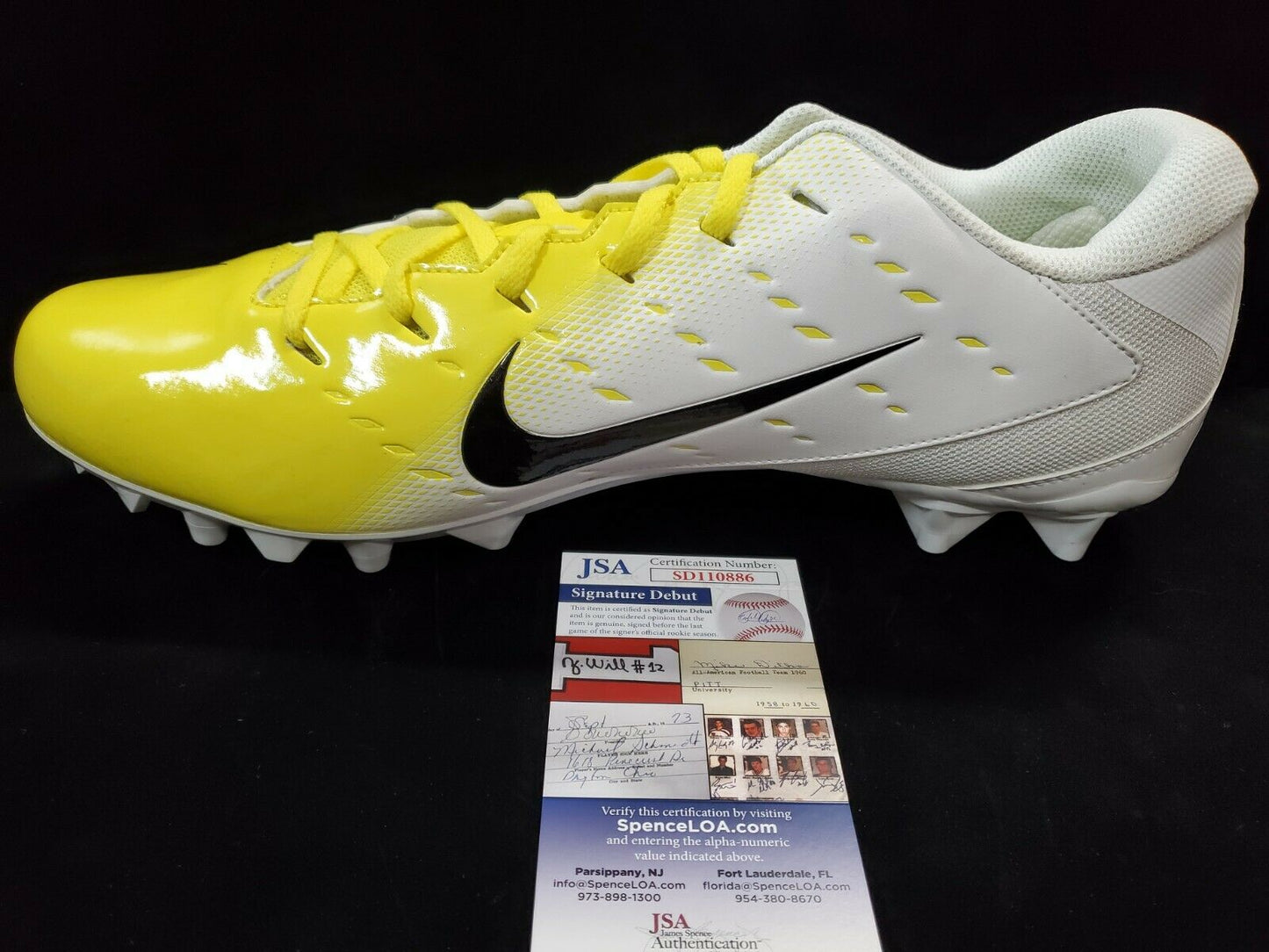 MVP Authentics Green Bay Packers Amari Rodgers Autographed Signed Cleat Jsa Coa 135 sports jersey framing , jersey framing