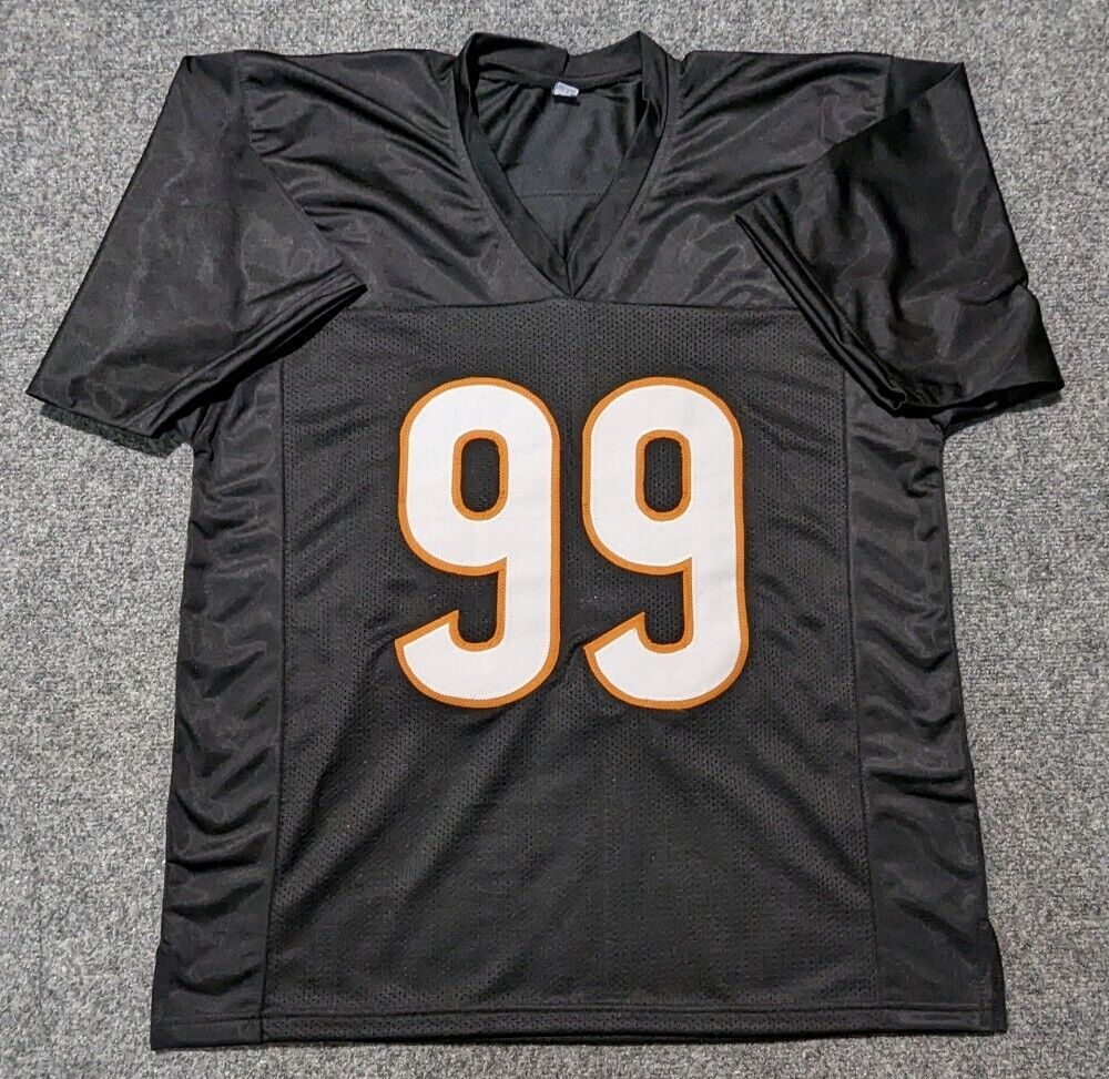 MVP Authentics Cincinnati Bengals Myles Murphy Autographed Signed Jersey Jsa Coa 144 sports jersey framing , jersey framing