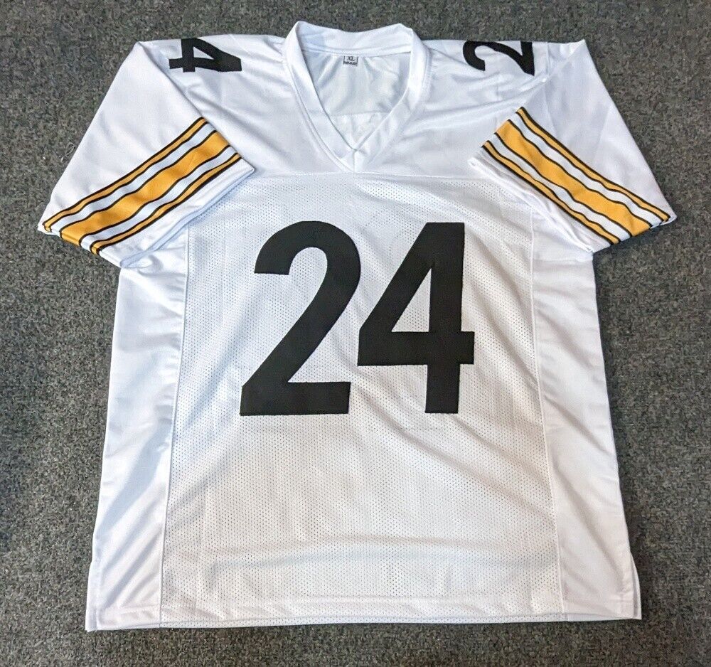 MVP Authentics Pittsburgh Steelers Joey Porter Jr Autographed Signed Jersey Jsa Coa 117 sports jersey framing , jersey framing