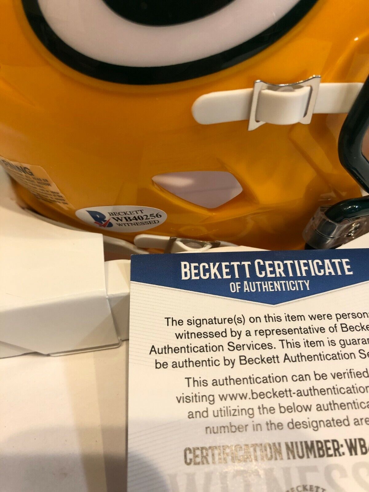 MVP Authentics Marquez Valdes-Scantling Autographed Signed G.B. Packers Mini Helmet Beckett Coa 89.10 sports jersey framing , jersey framing
